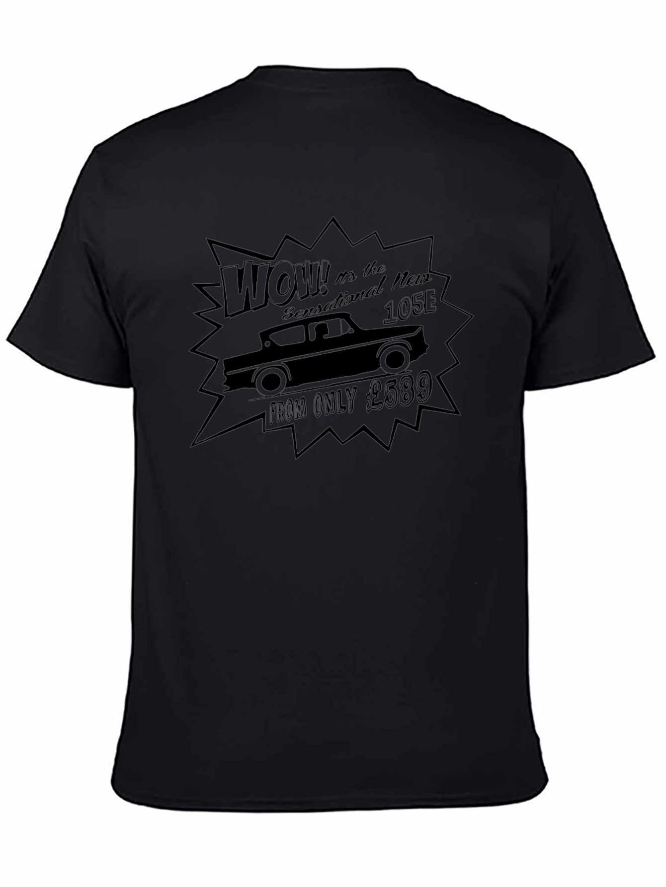 Retro Ford 105E Flying Car T-Shirt