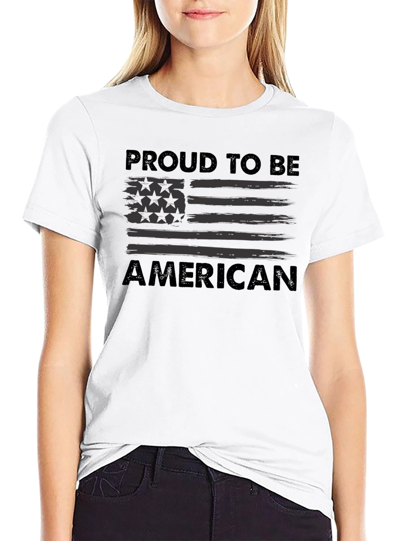 Proud to Be American Graphic T-Shirt