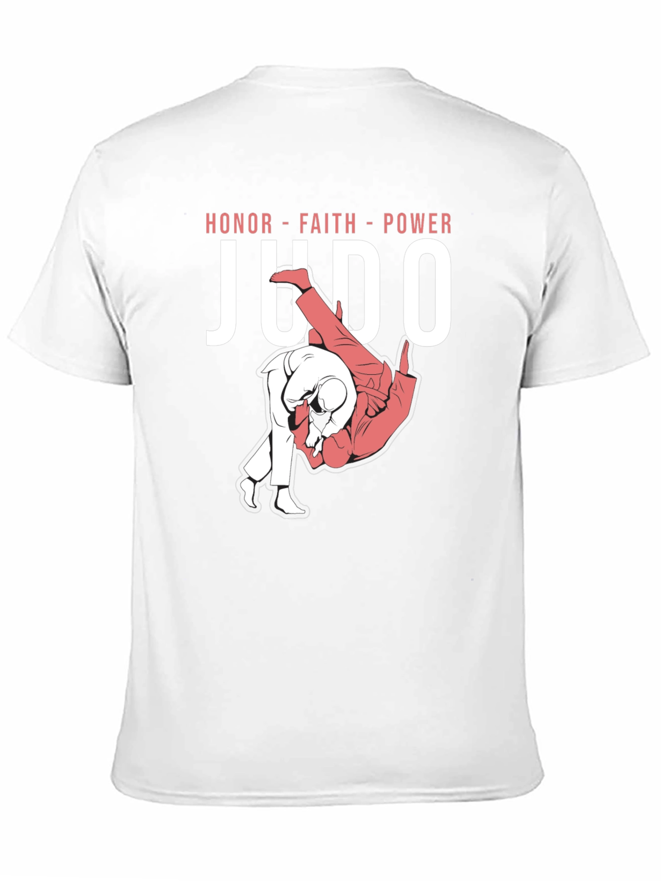 Judo Honor Faith Power T-Shirt Martial Arts Tee