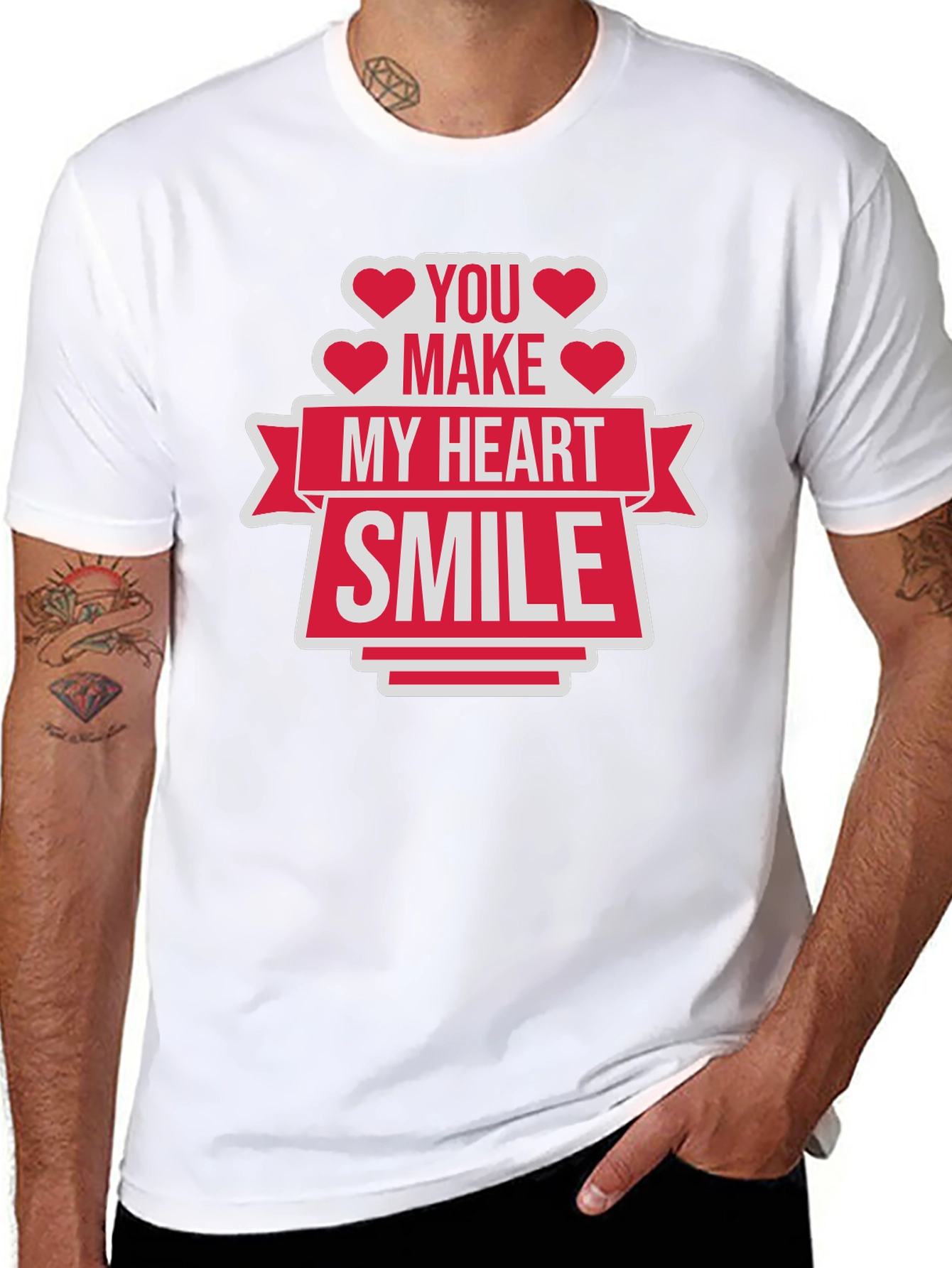 You Make My Heart Smile Graphic Tee