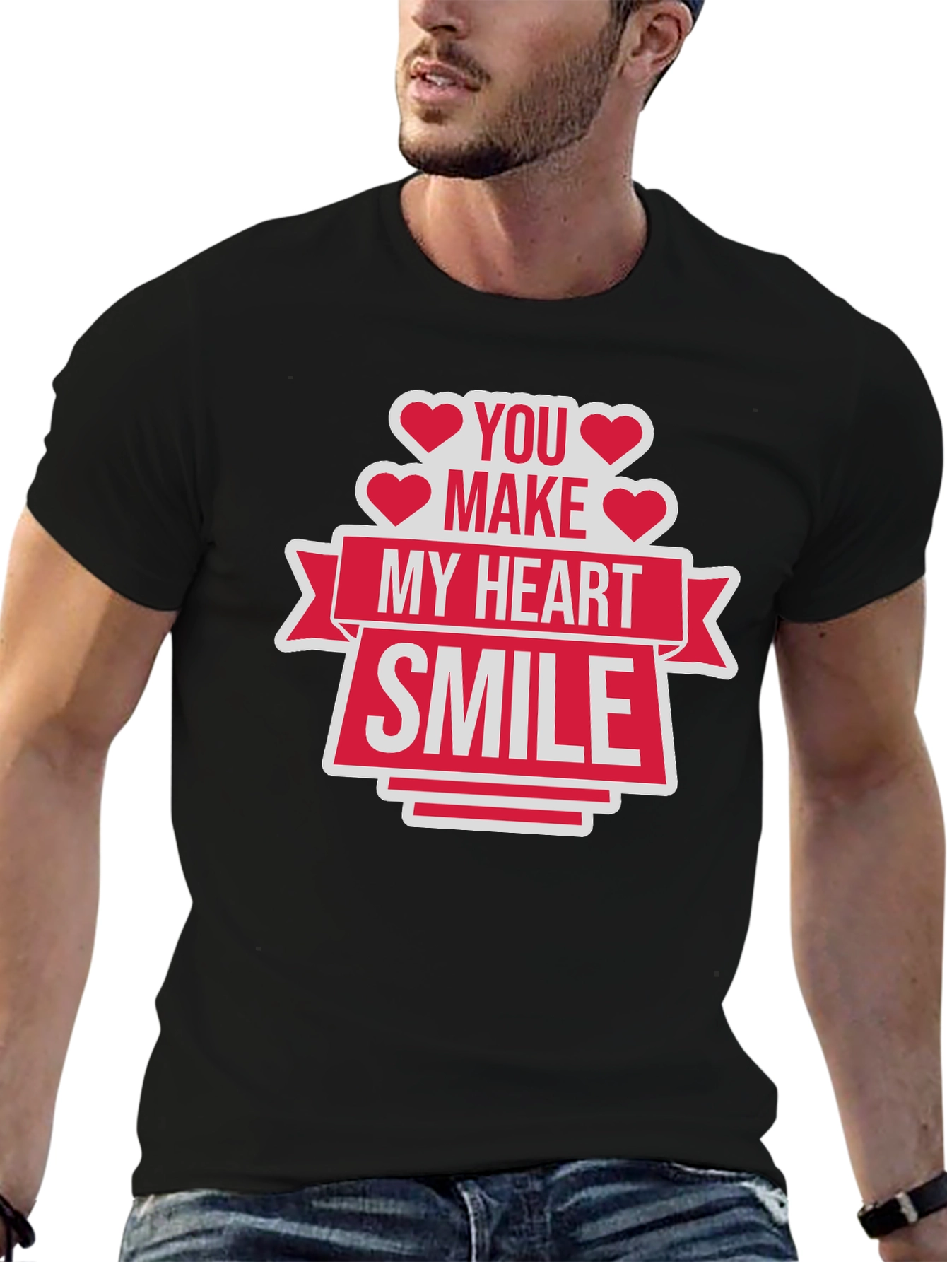 You Make My Heart Smile Graphic Tee