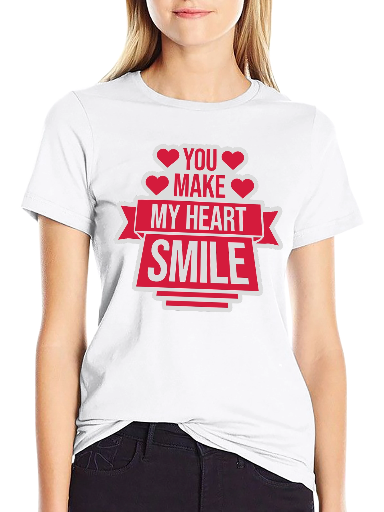 You Make My Heart Smile Graphic Tee