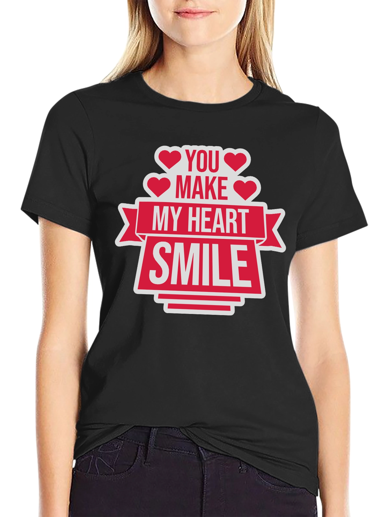 You Make My Heart Smile Graphic Tee