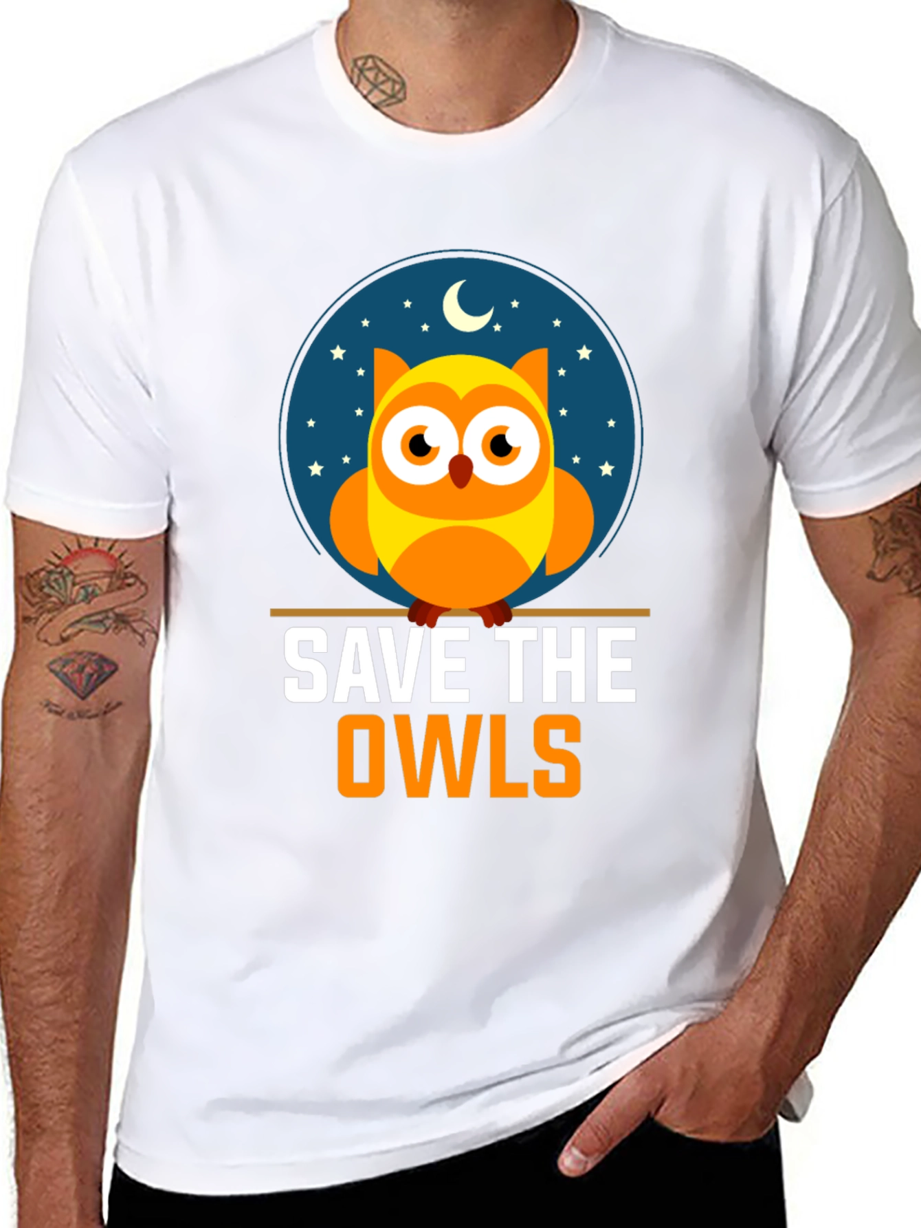 Save the Owls Graphic Tee