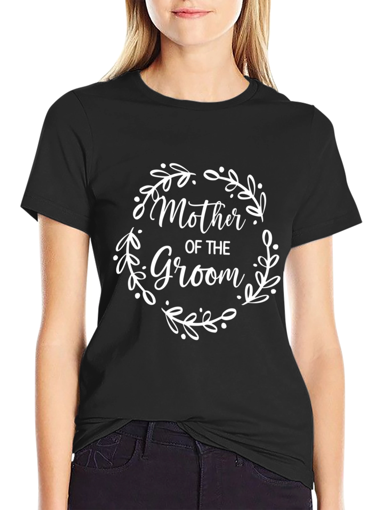 Mother of the Groom Black T-Shirt