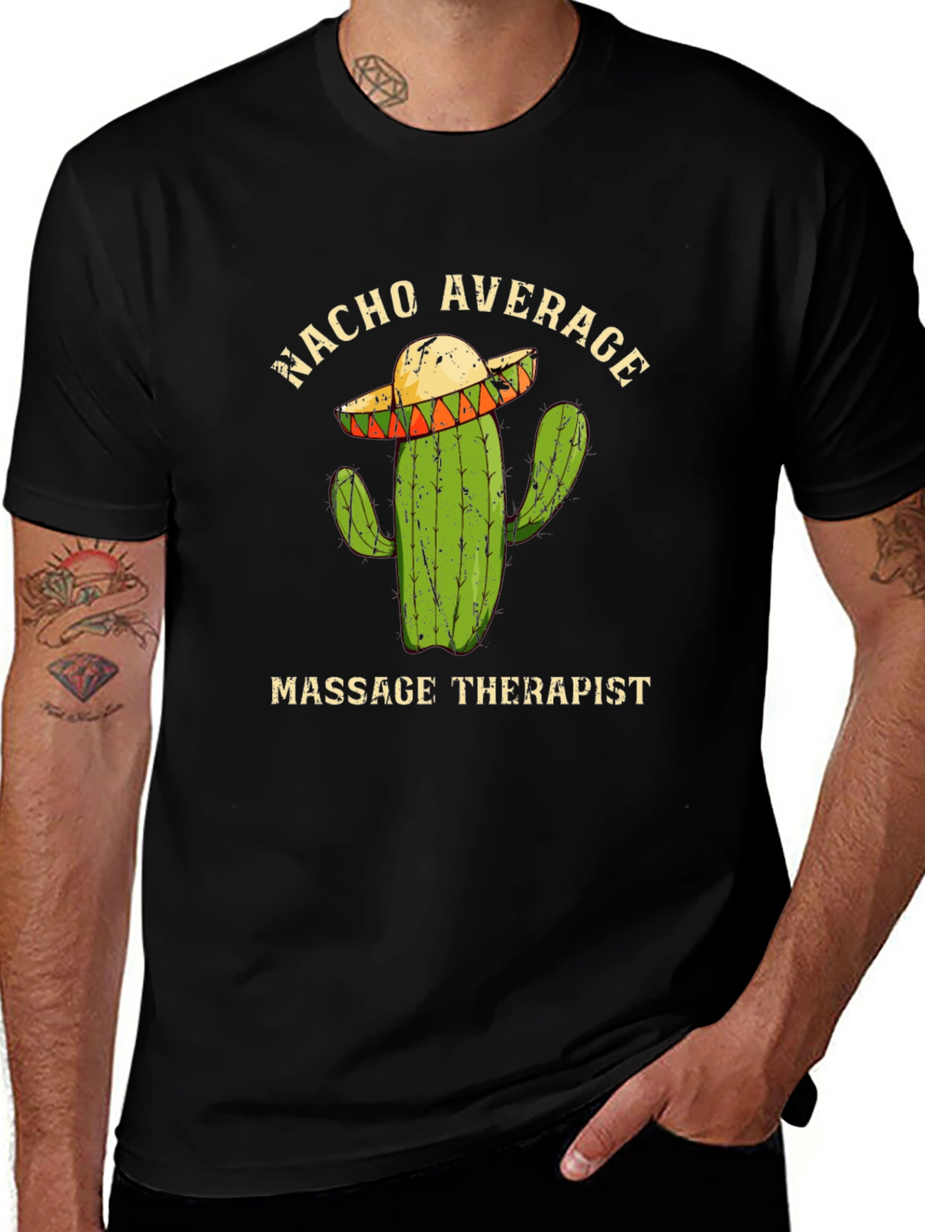 Nacho Average Massage Therapist T-Shirt