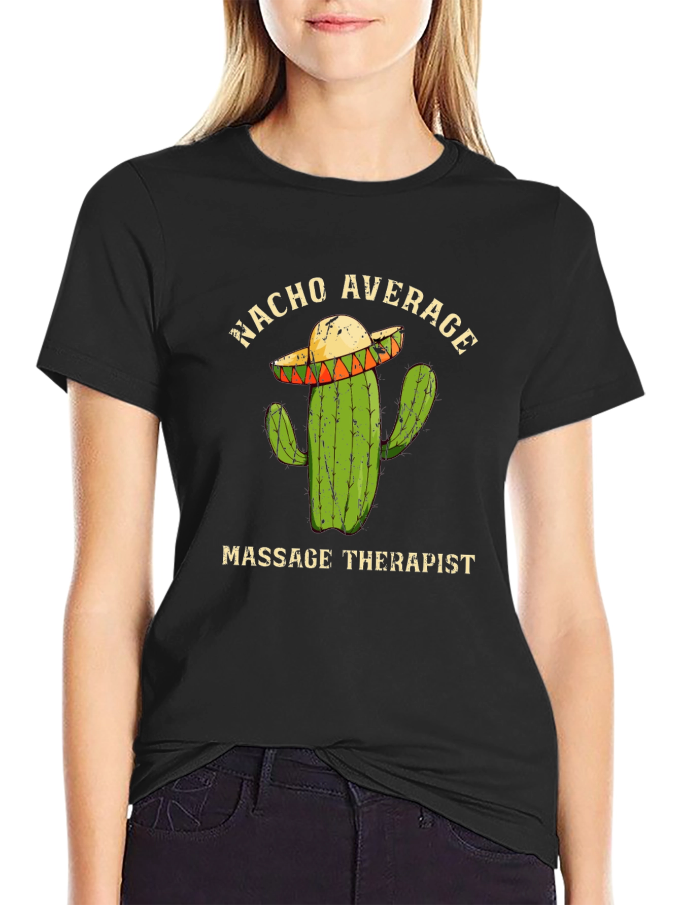 Nacho Average Massage Therapist T-Shirt
