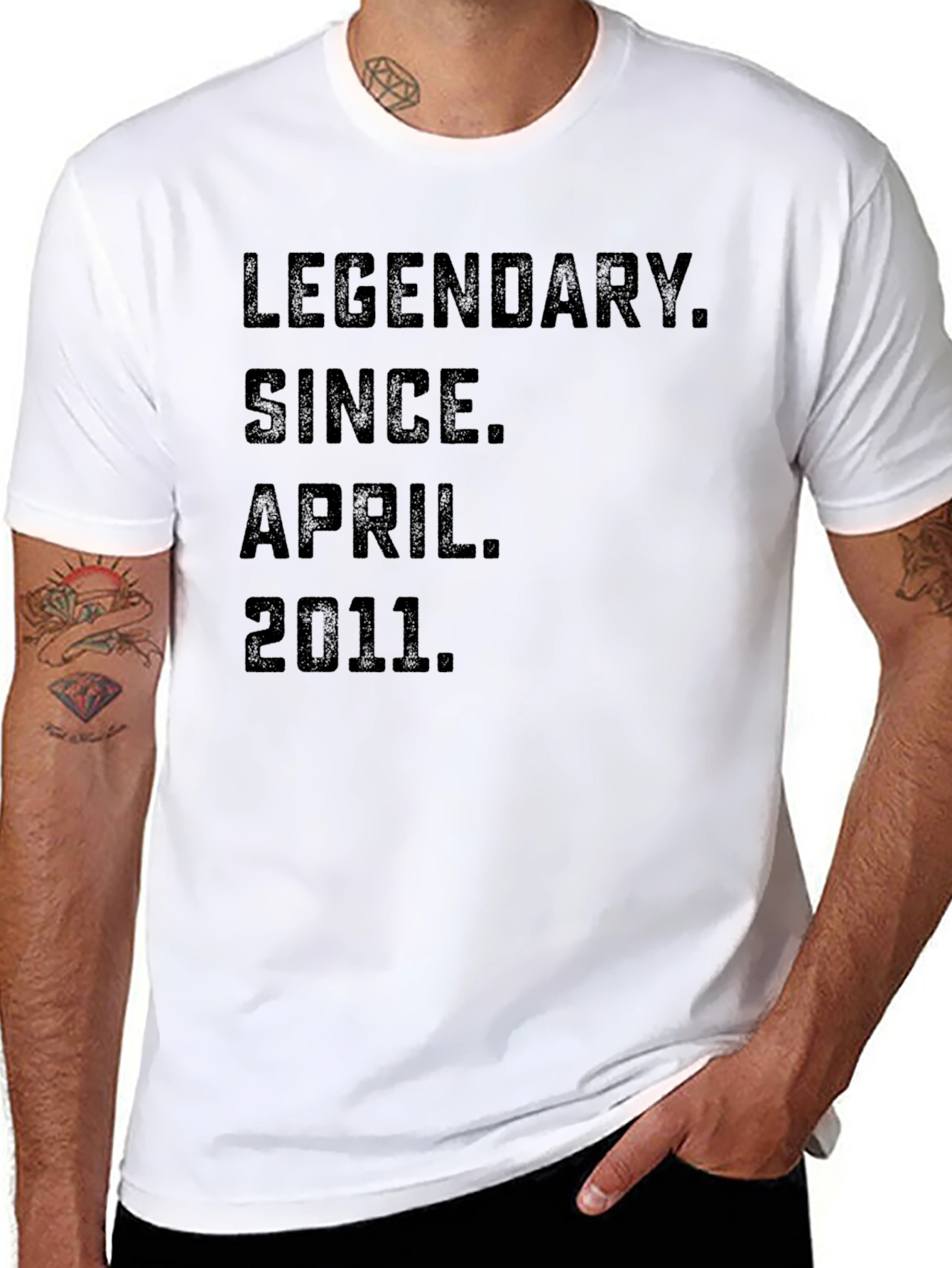 Legendary Since April 2011 T-Shirt