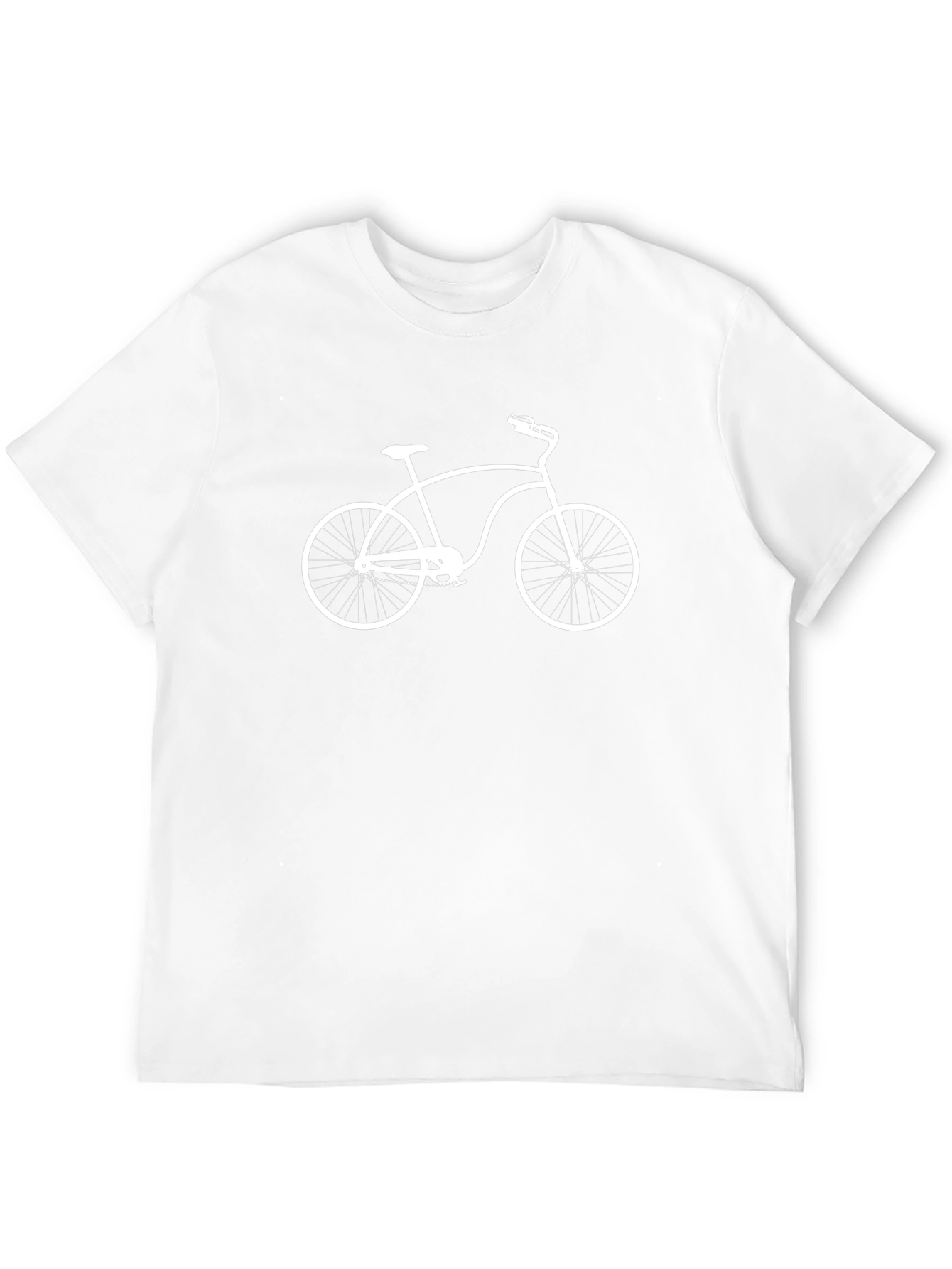 Retro Bicycle Graphic Tee - Classic Cruiser Style