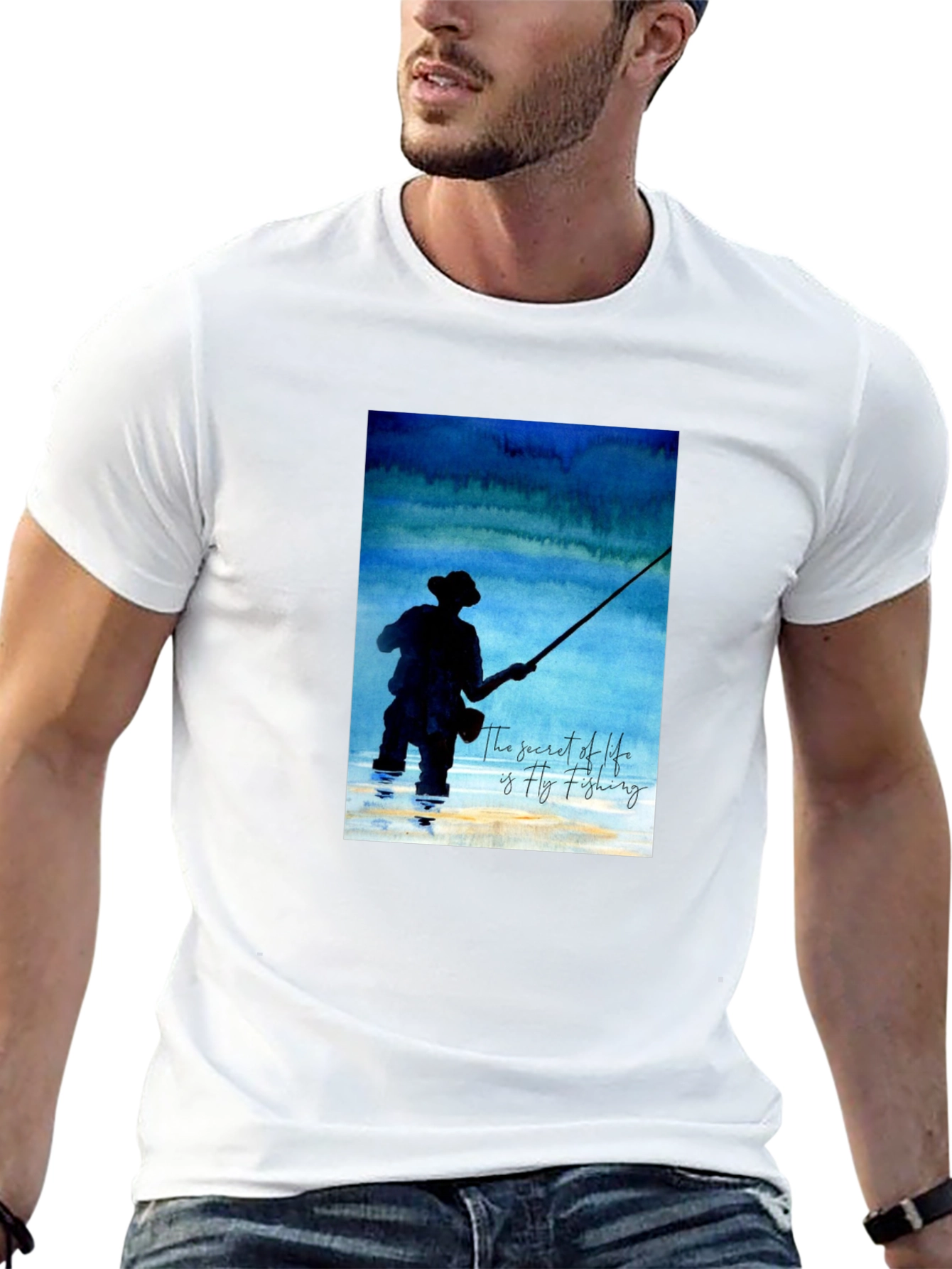 Fly Fishing T-Shirt: Secret of Life