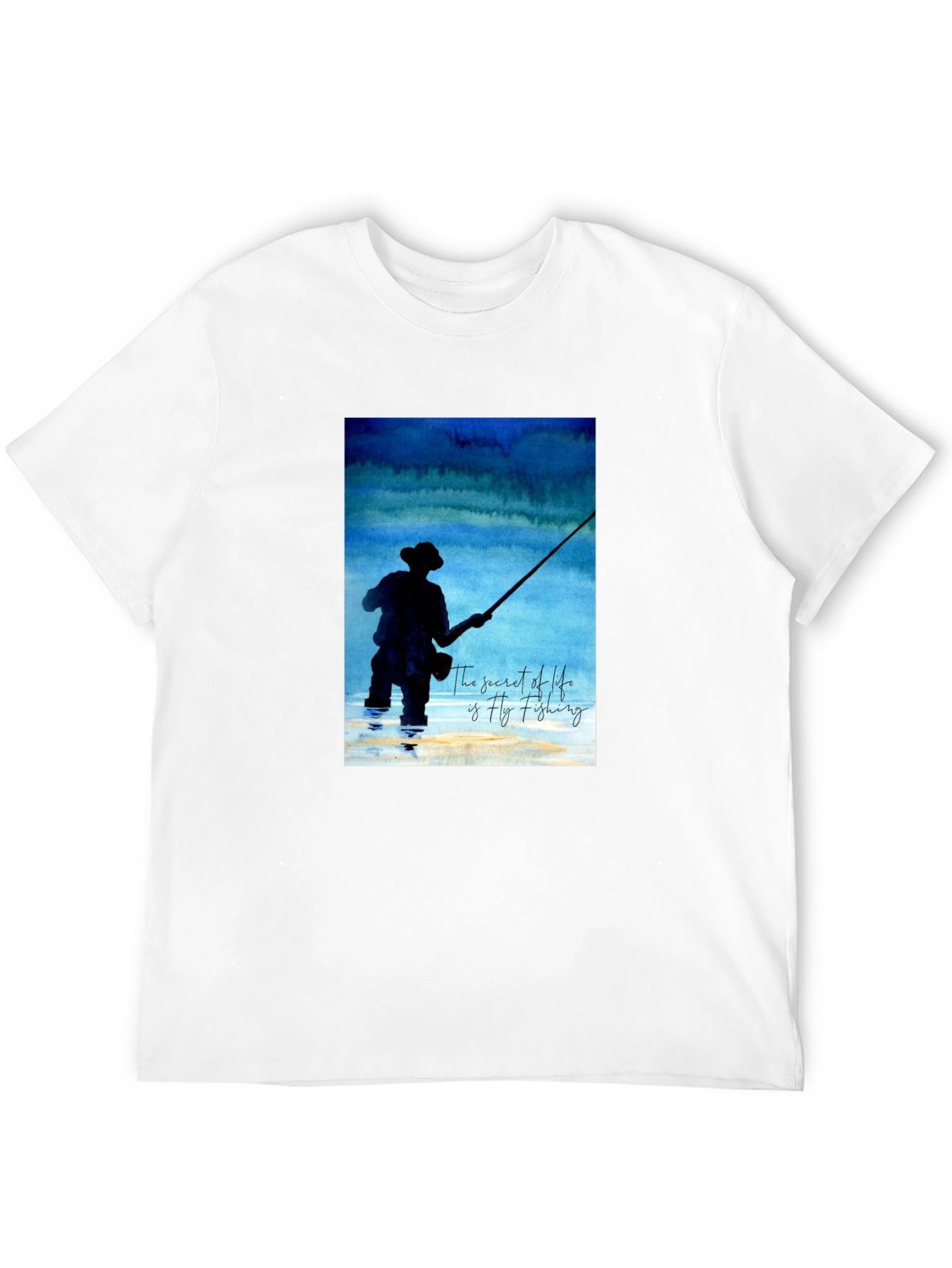 Fly Fishing T-Shirt: Secret of Life