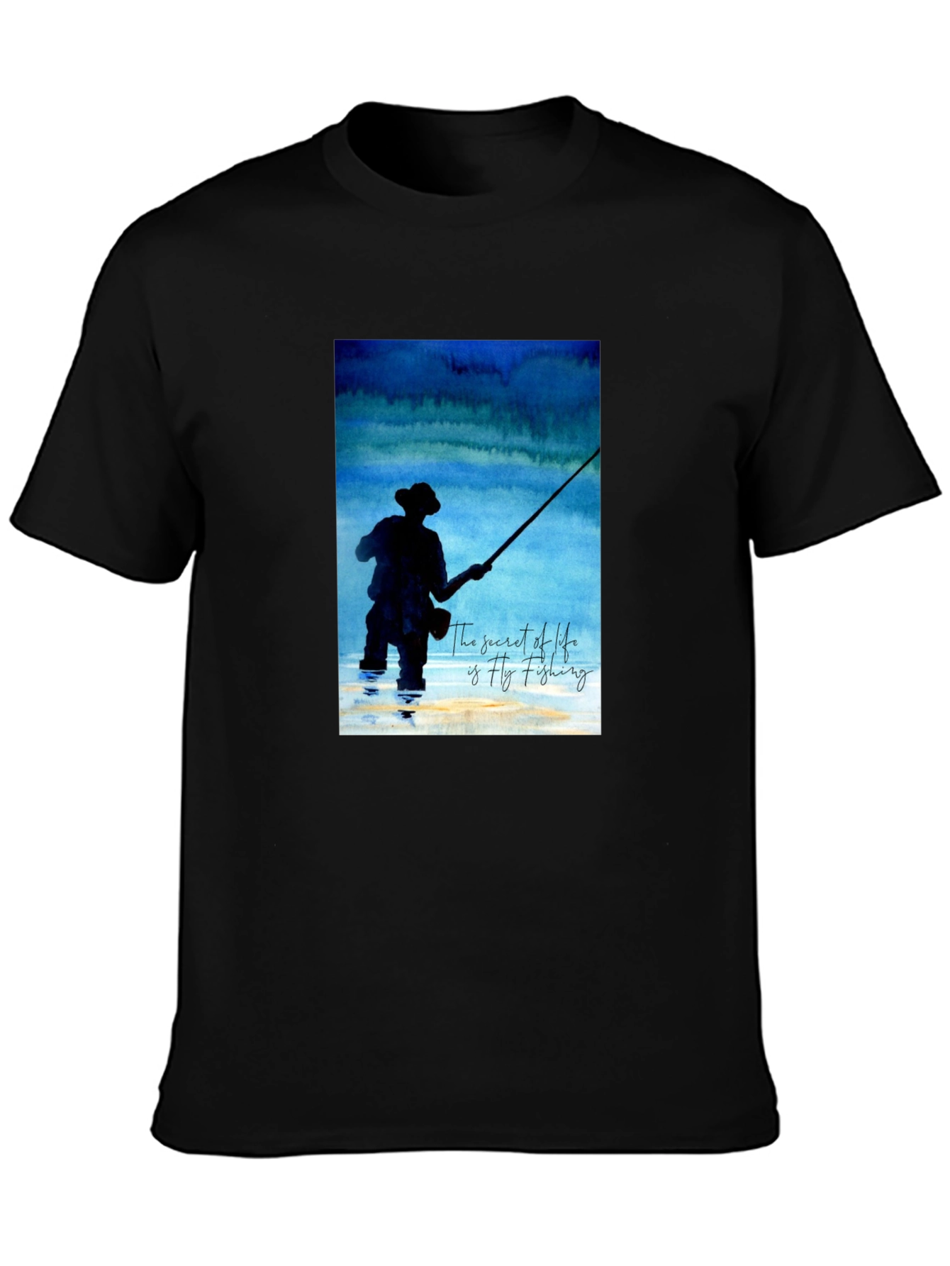 Fly Fishing T-Shirt: Secret of Life