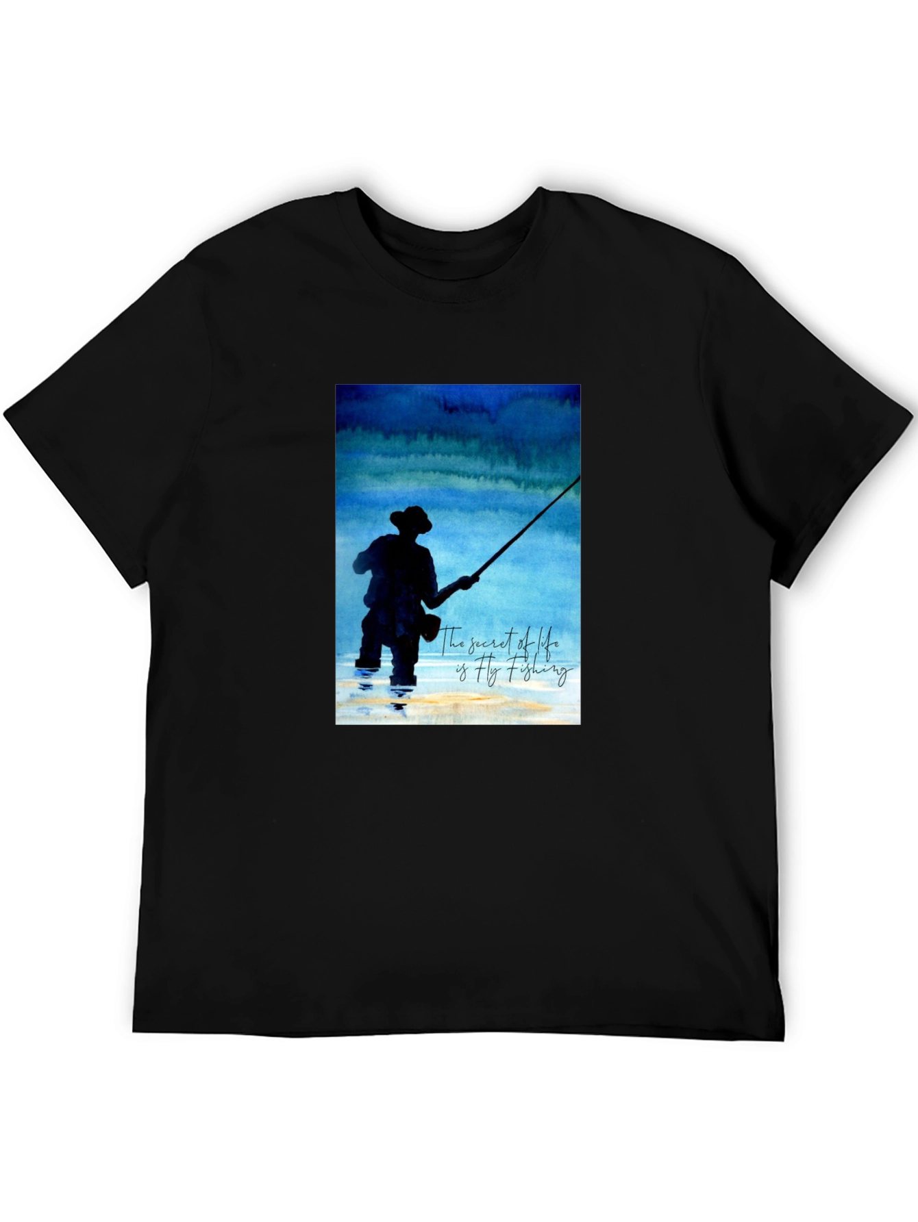 Fly Fishing T-Shirt: Secret of Life