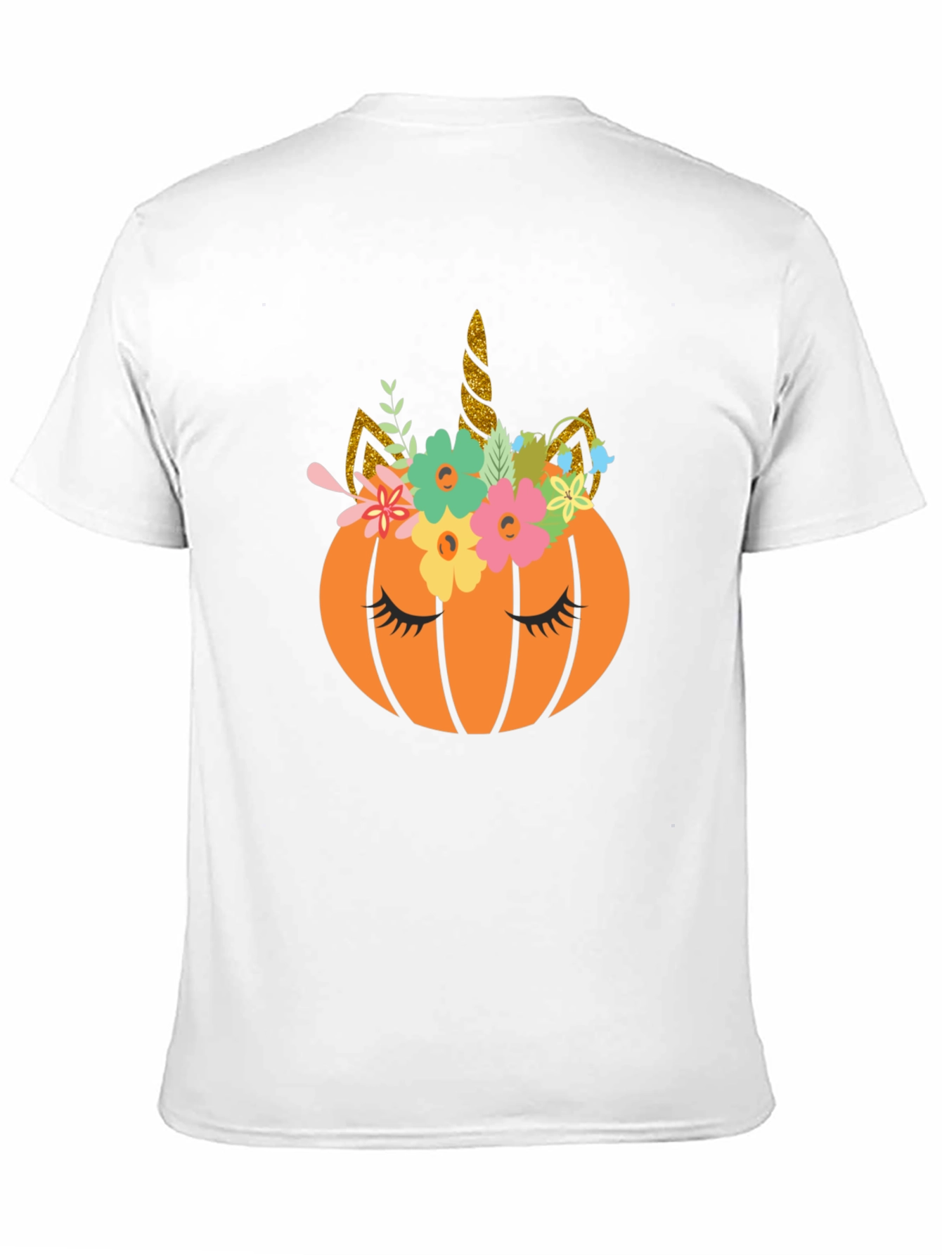 Unicorn Pumpkin Halloween T-Shirt