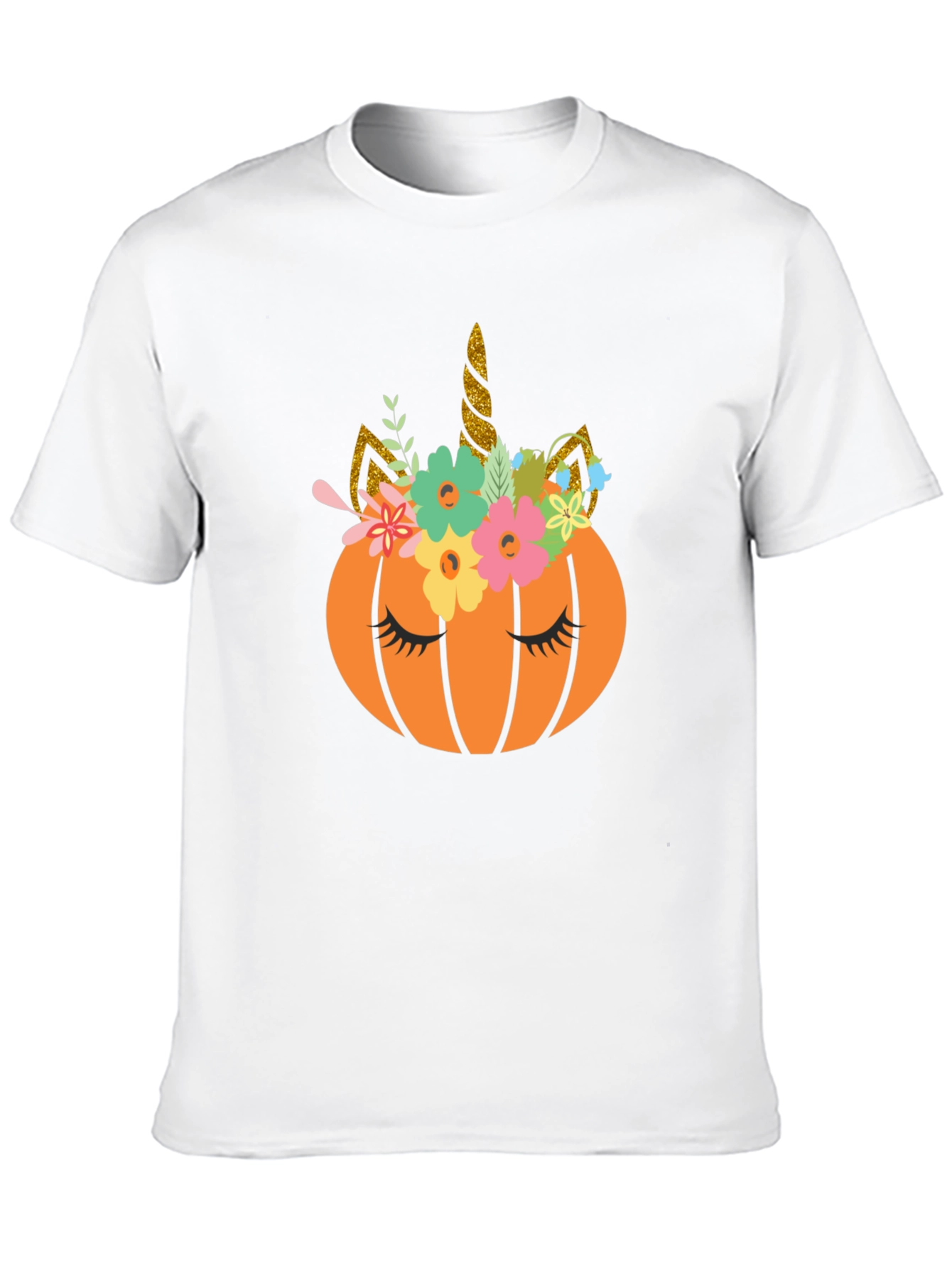 Unicorn Pumpkin Halloween T-Shirt
