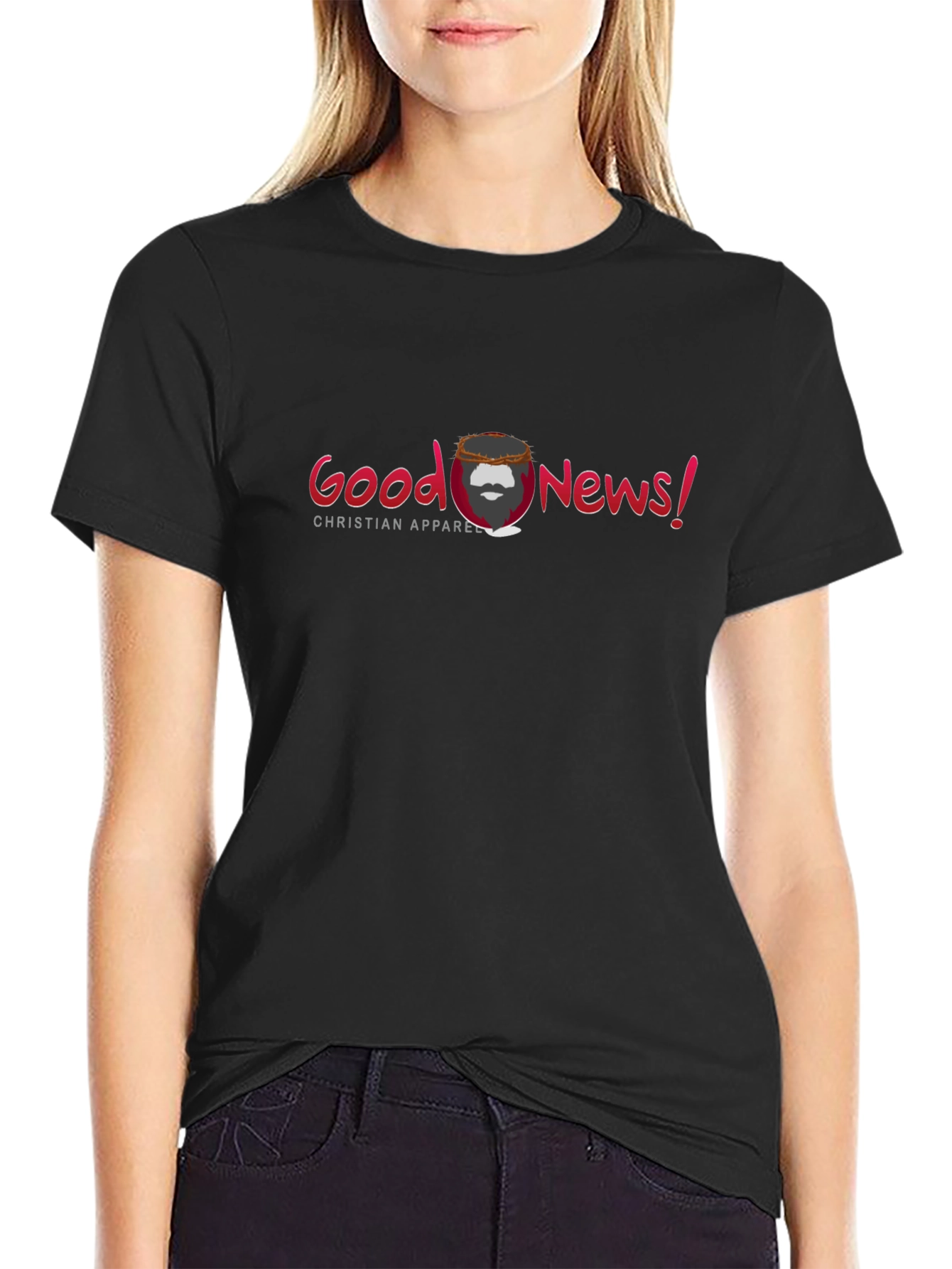 Good News Christian Apparel Graphic T-Shirt