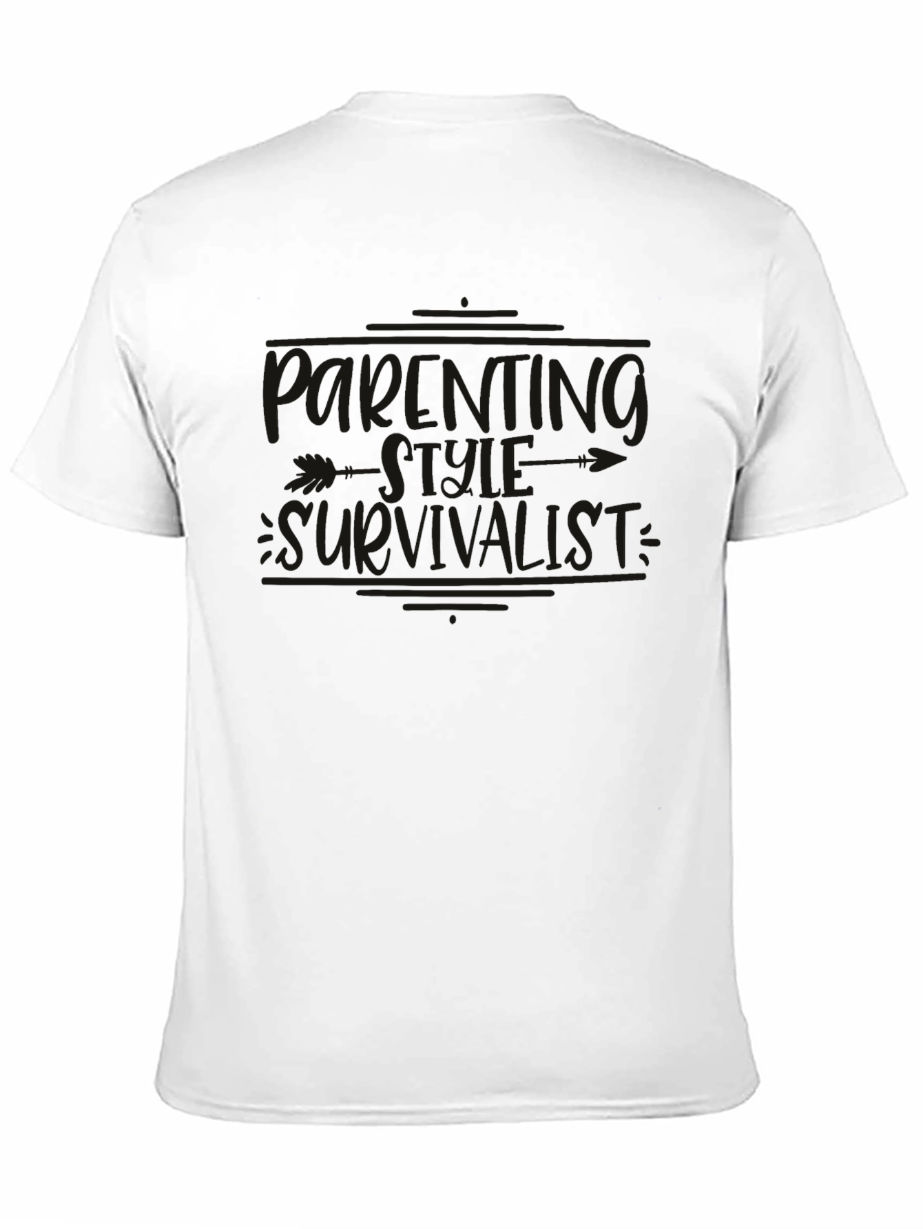 Black Graphic Tee - Running Errands is My Cardio
