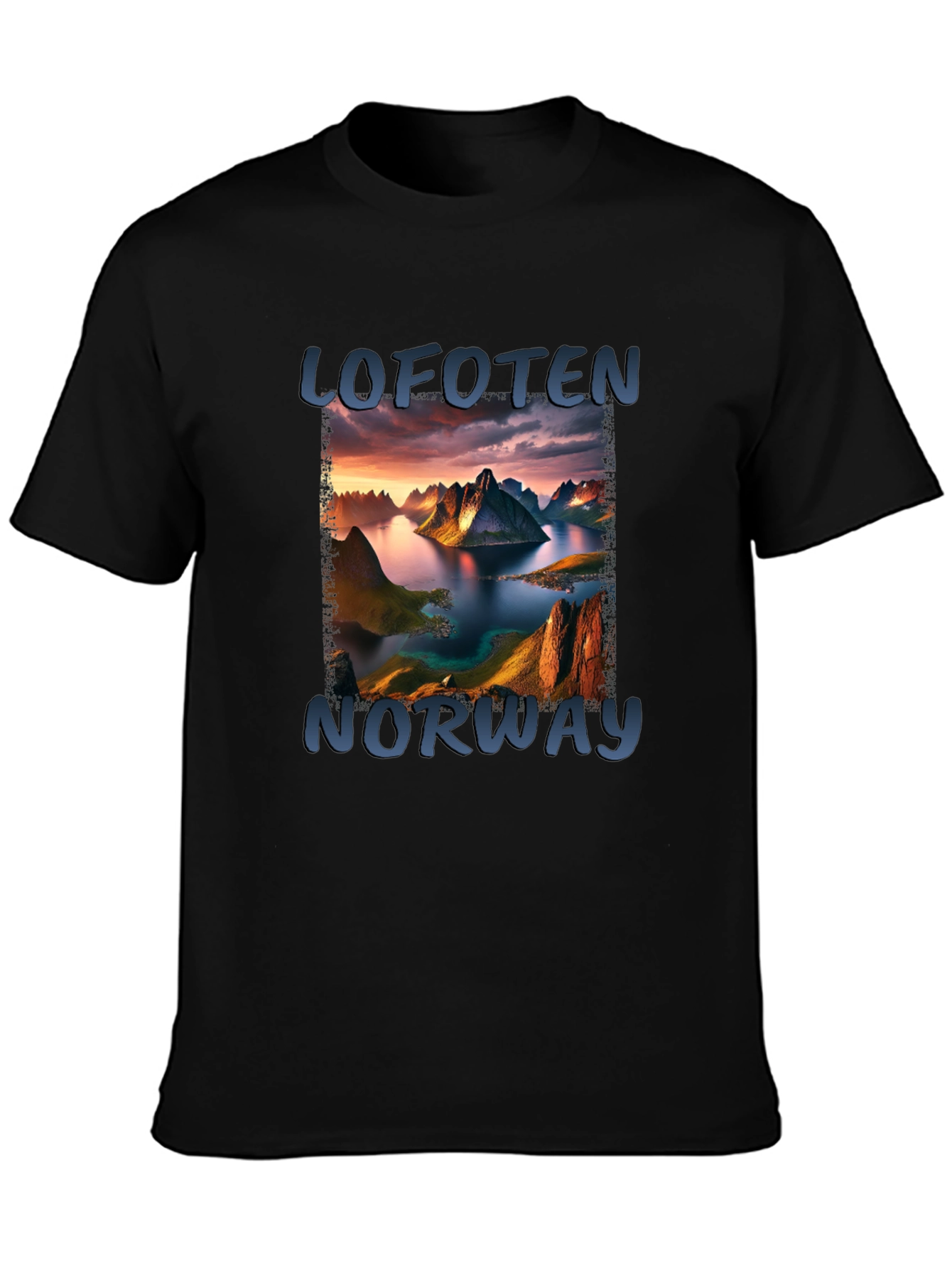 Lofoten Norway Scenic T-Shirt