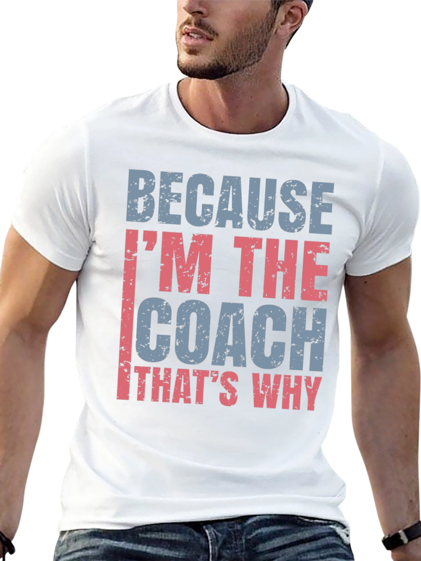 Coach T-Shirt - Because Im The Coach