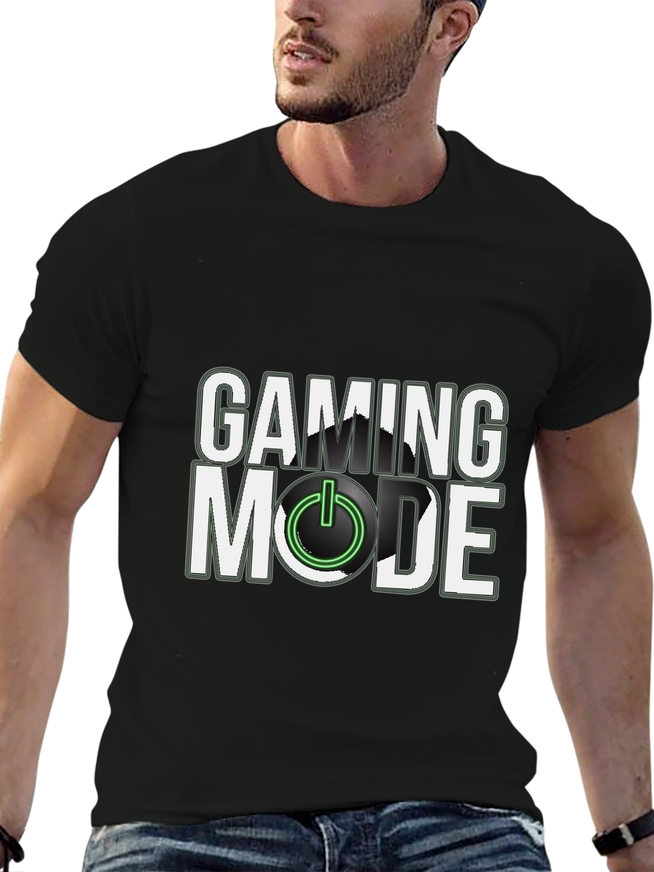 Gaming Mode Black T-Shirt