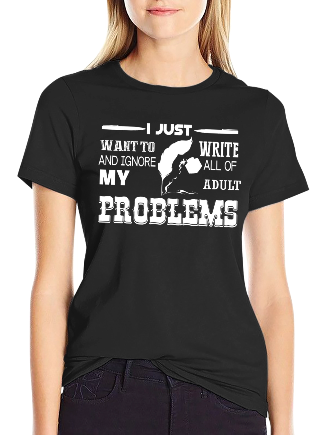 I Just Want to Write T-Shirt