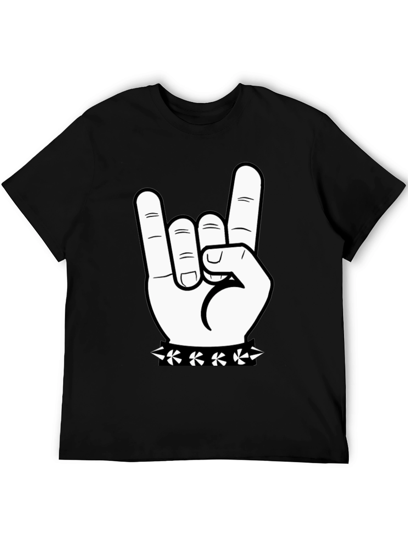 Rock On T-Shirt - Hand Graphic Tee