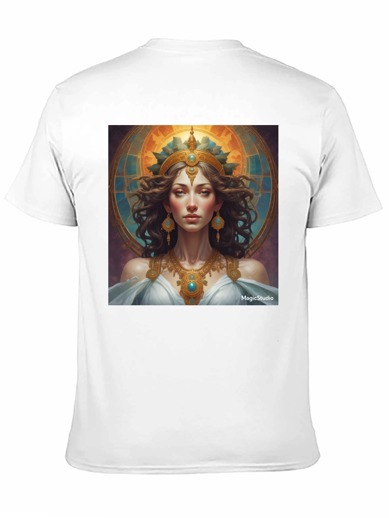 Goddess Graphic Tee - Artistic Premium Cotton Shirt