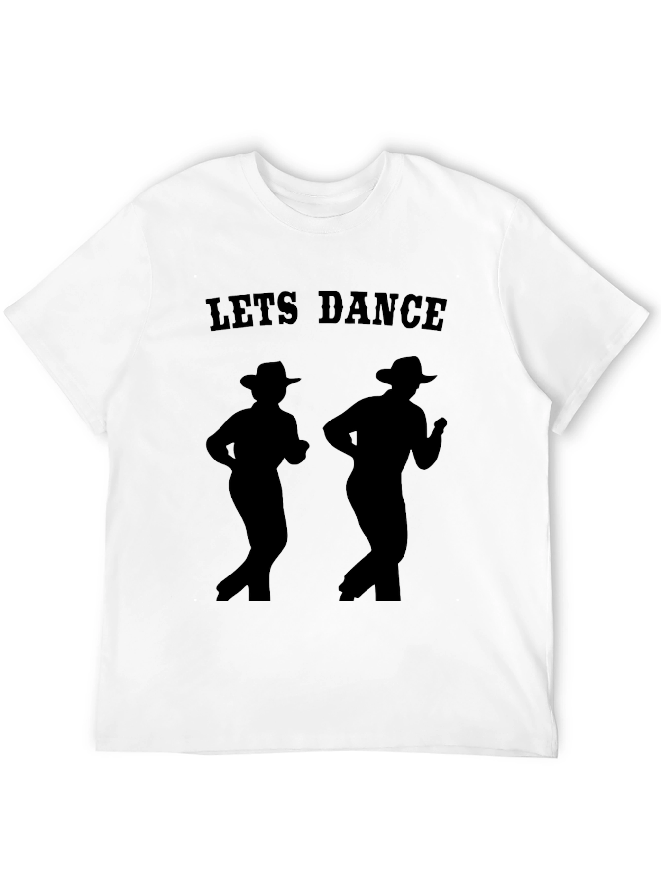Lets Dance Cowboy Silhouette T-Shirt