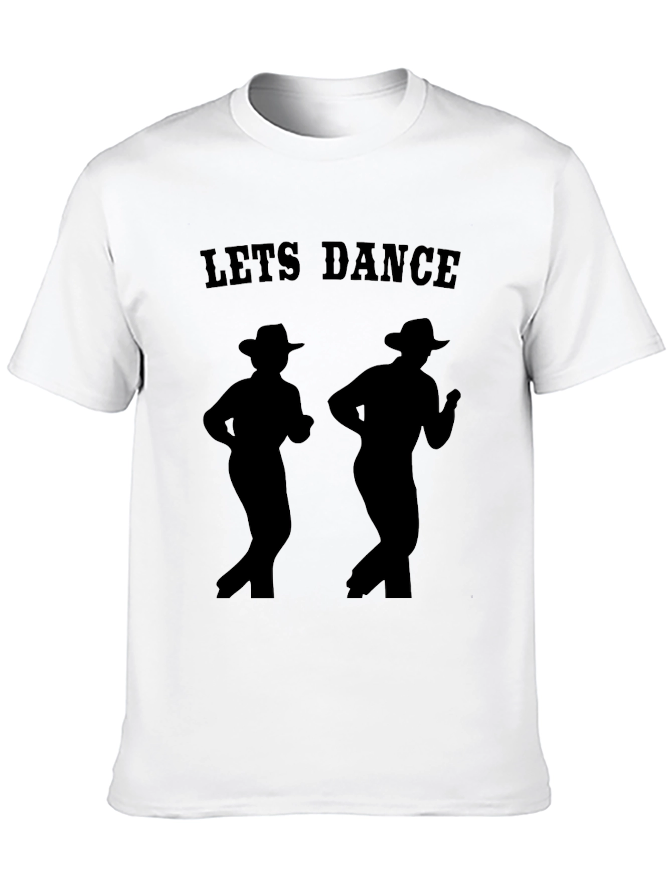 Lets Dance Cowboy Silhouette T-Shirt