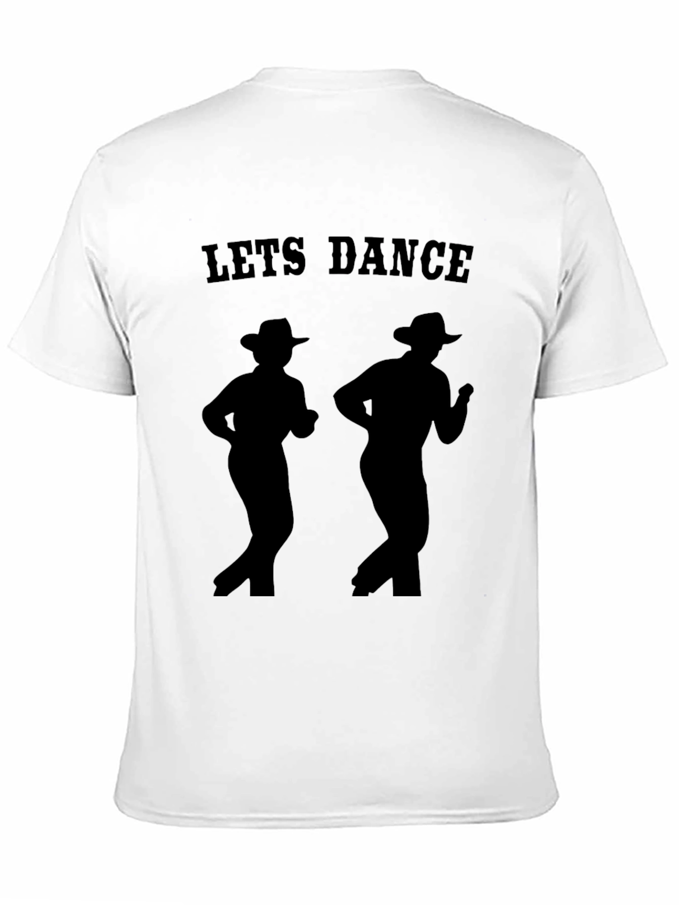 Lets Dance Cowboy Silhouette T-Shirt