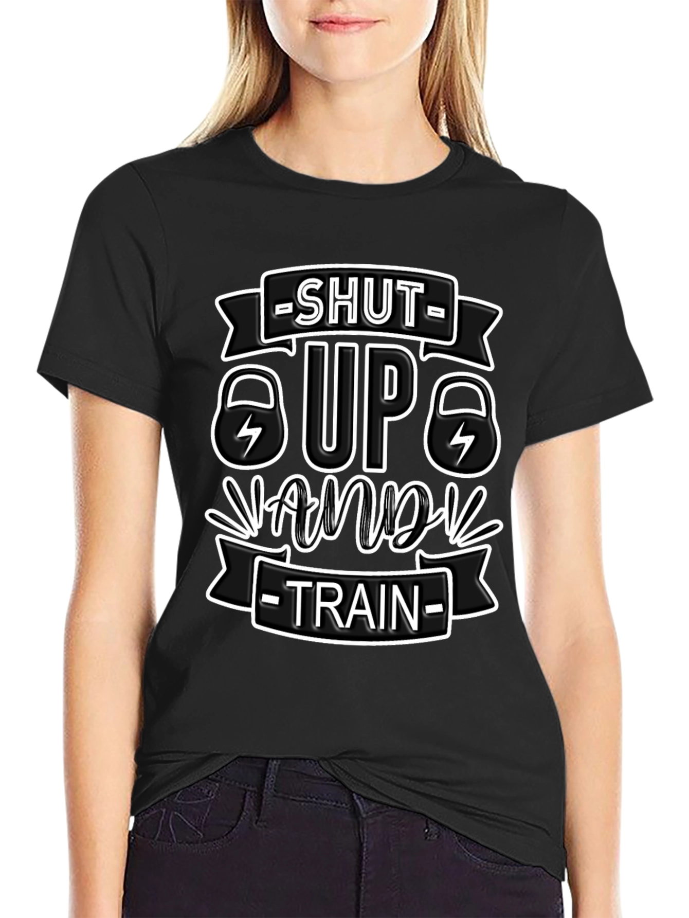 Shut Up And Train Fitness T-Shirt