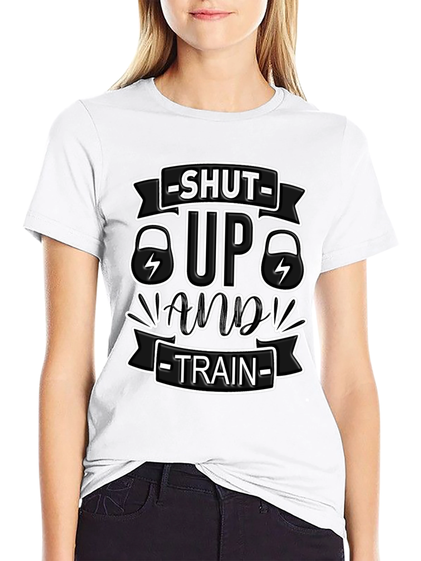 Shut Up And Train Fitness T-Shirt
