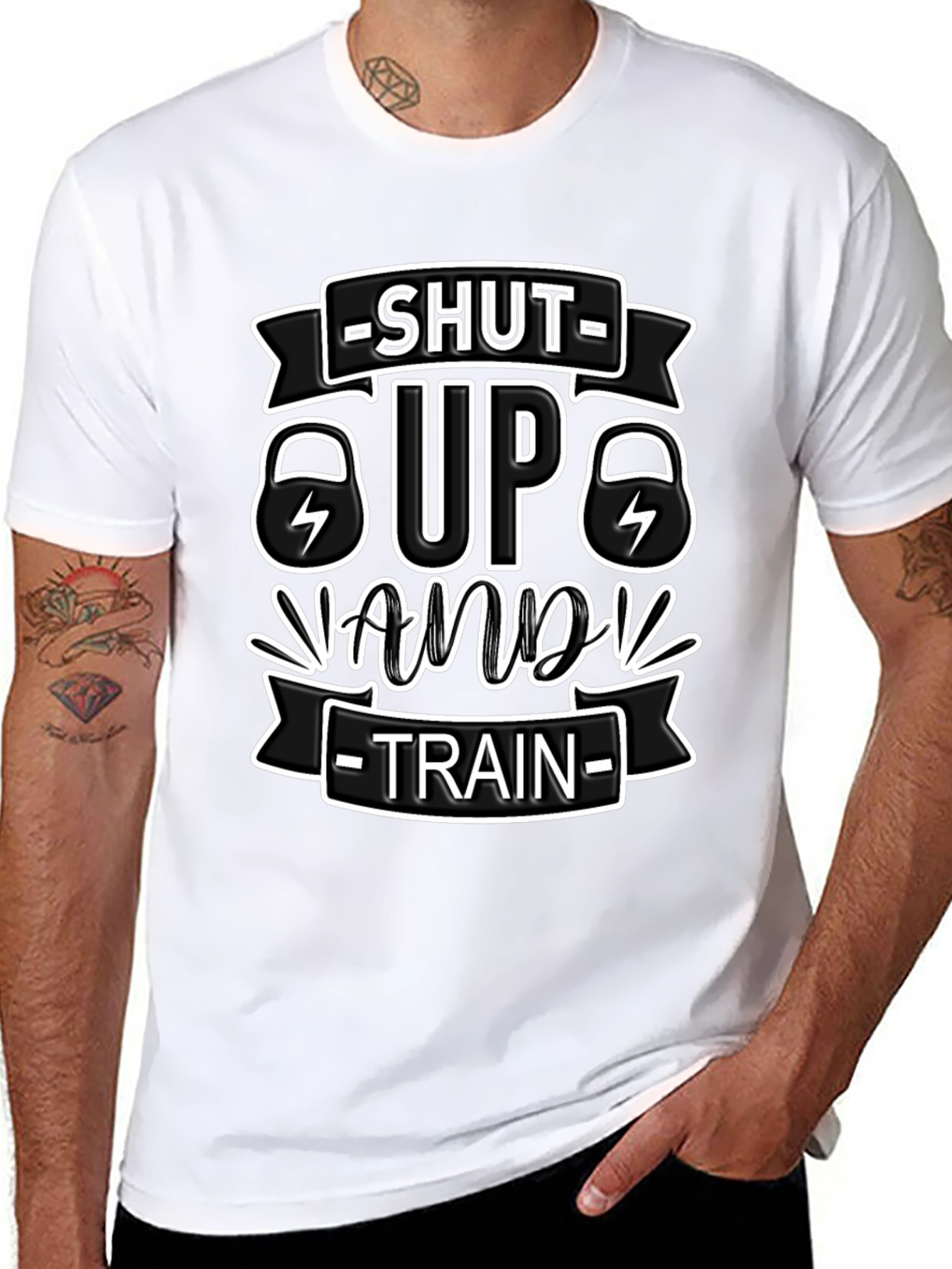 Shut Up And Train Fitness T-Shirt