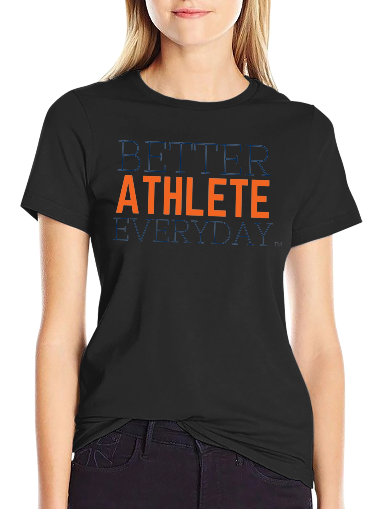 Better Athlete Everyday Graphic Tee - Black
