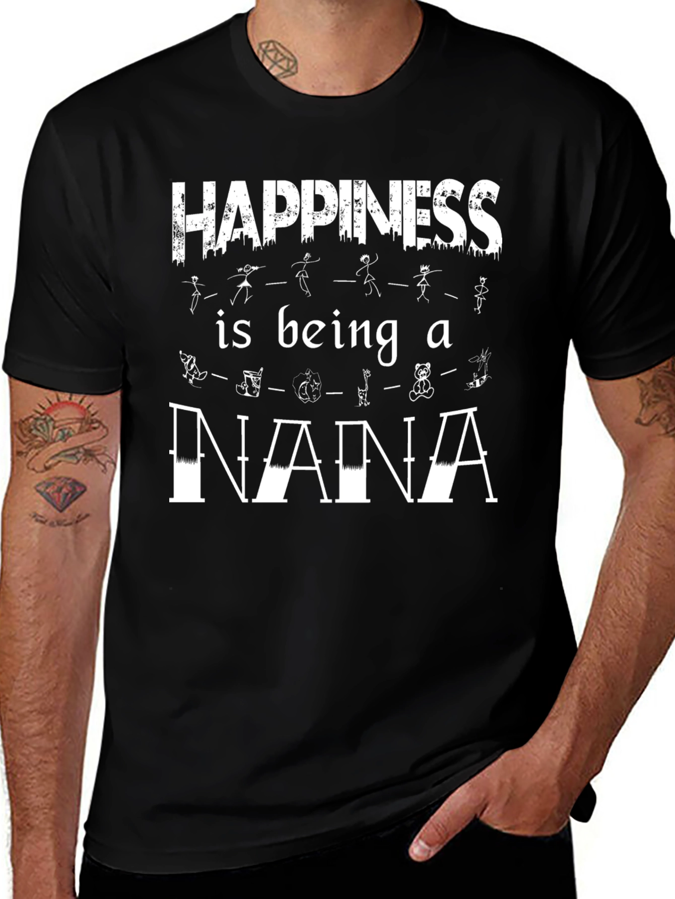Happiness is Being a Nana T-Shirt