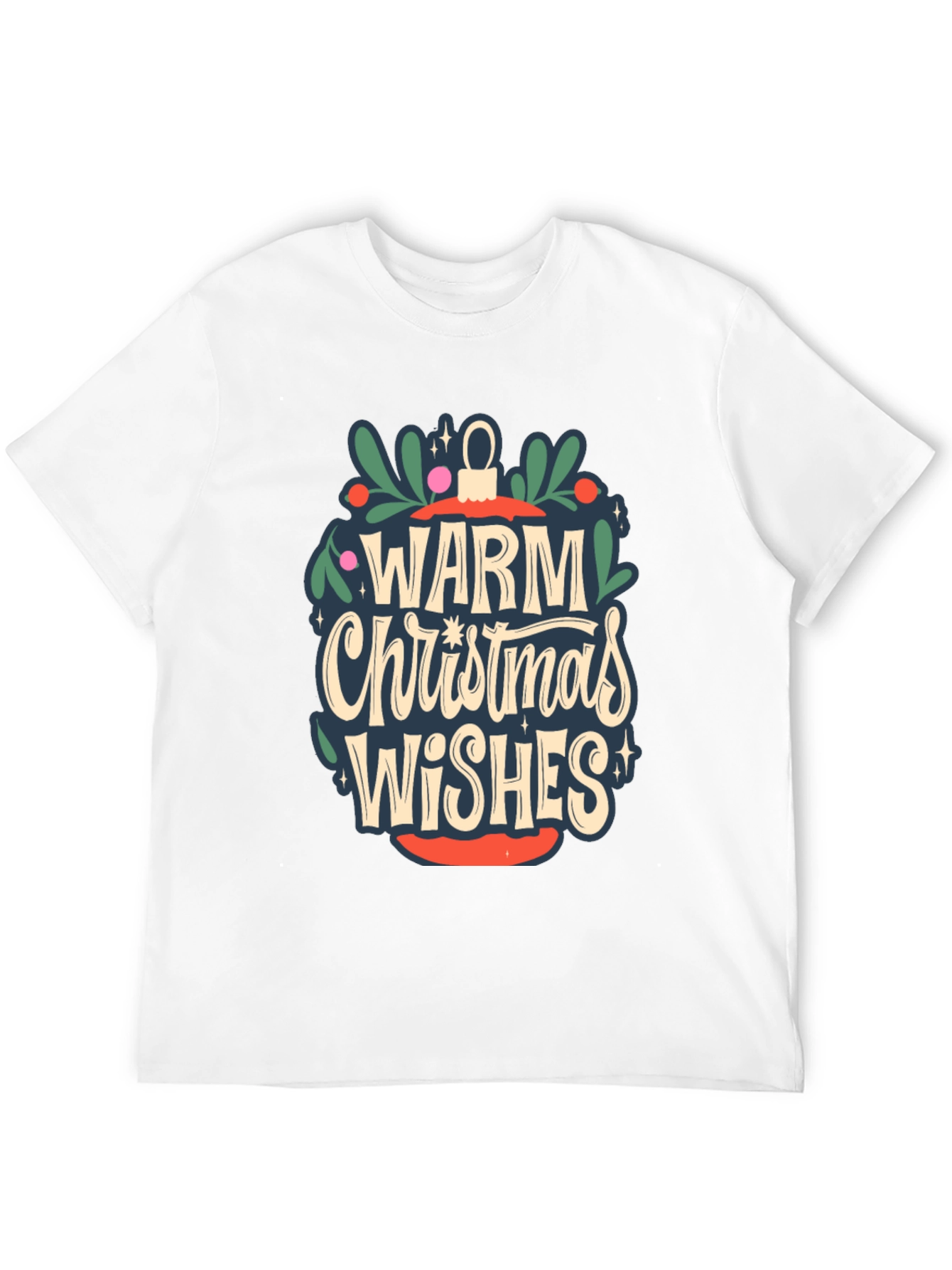 Warm Christmas Wishes Graphic Tee