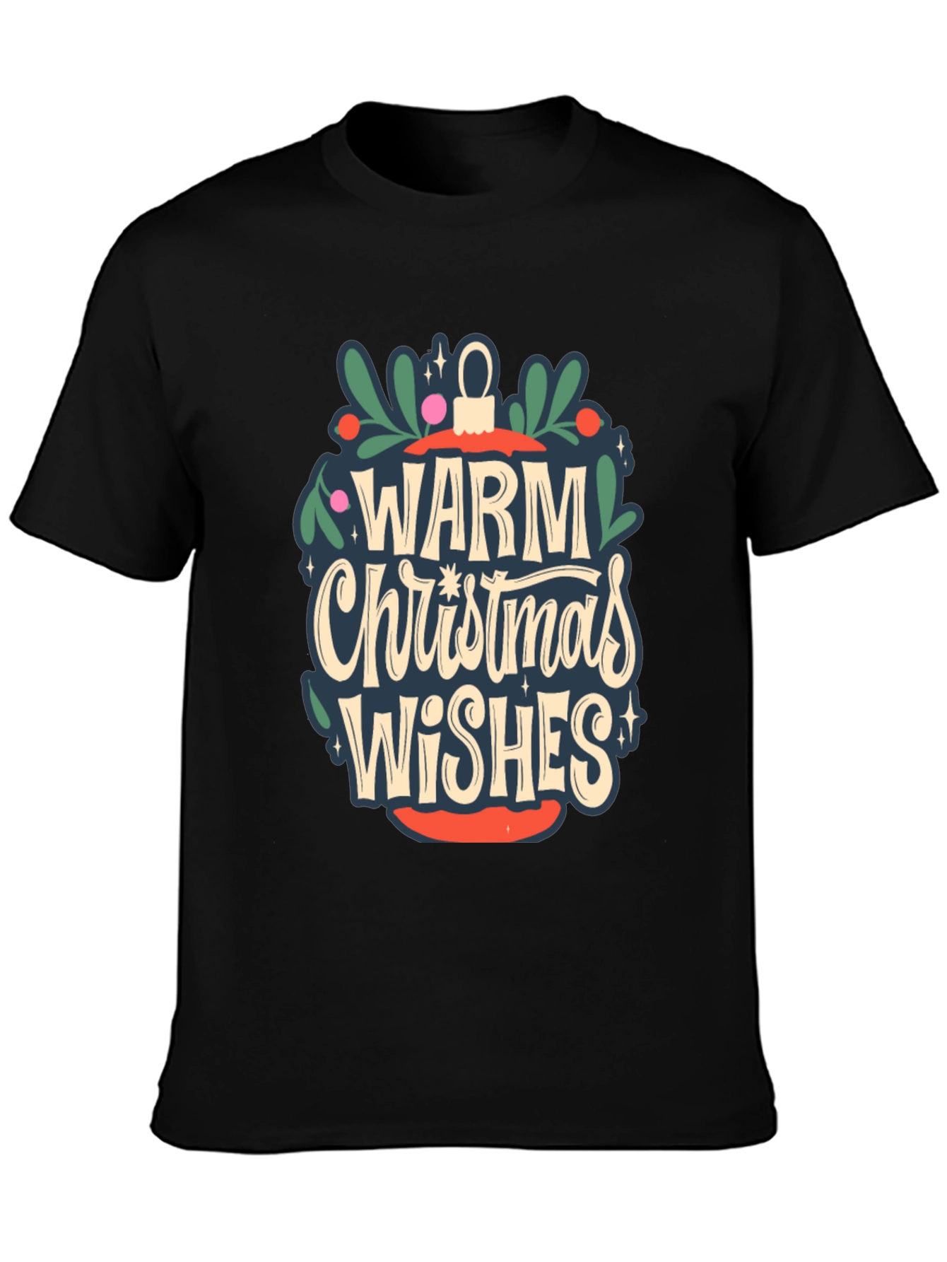 Warm Christmas Wishes Graphic Tee