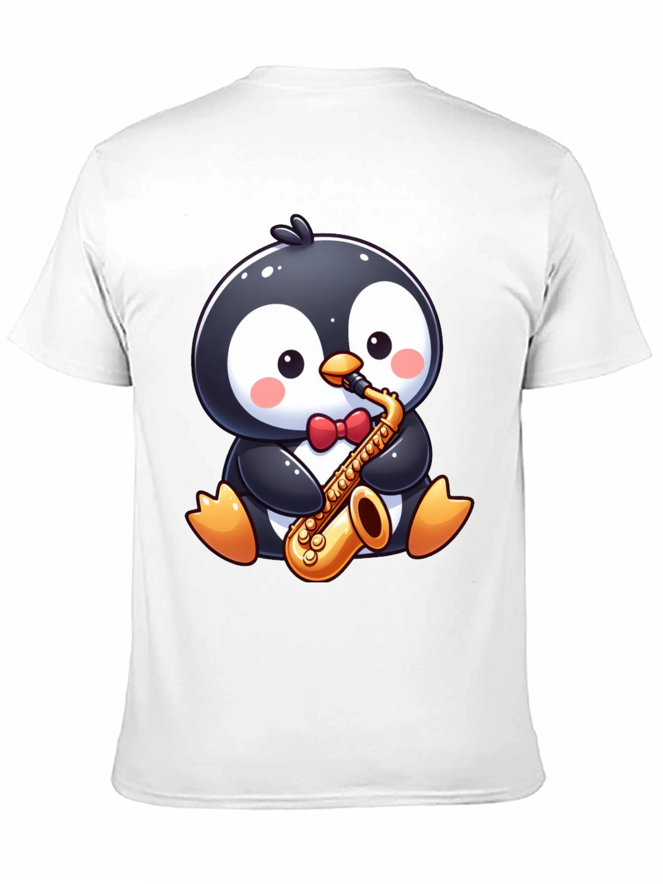 Penguin Sax Player T-Shirt