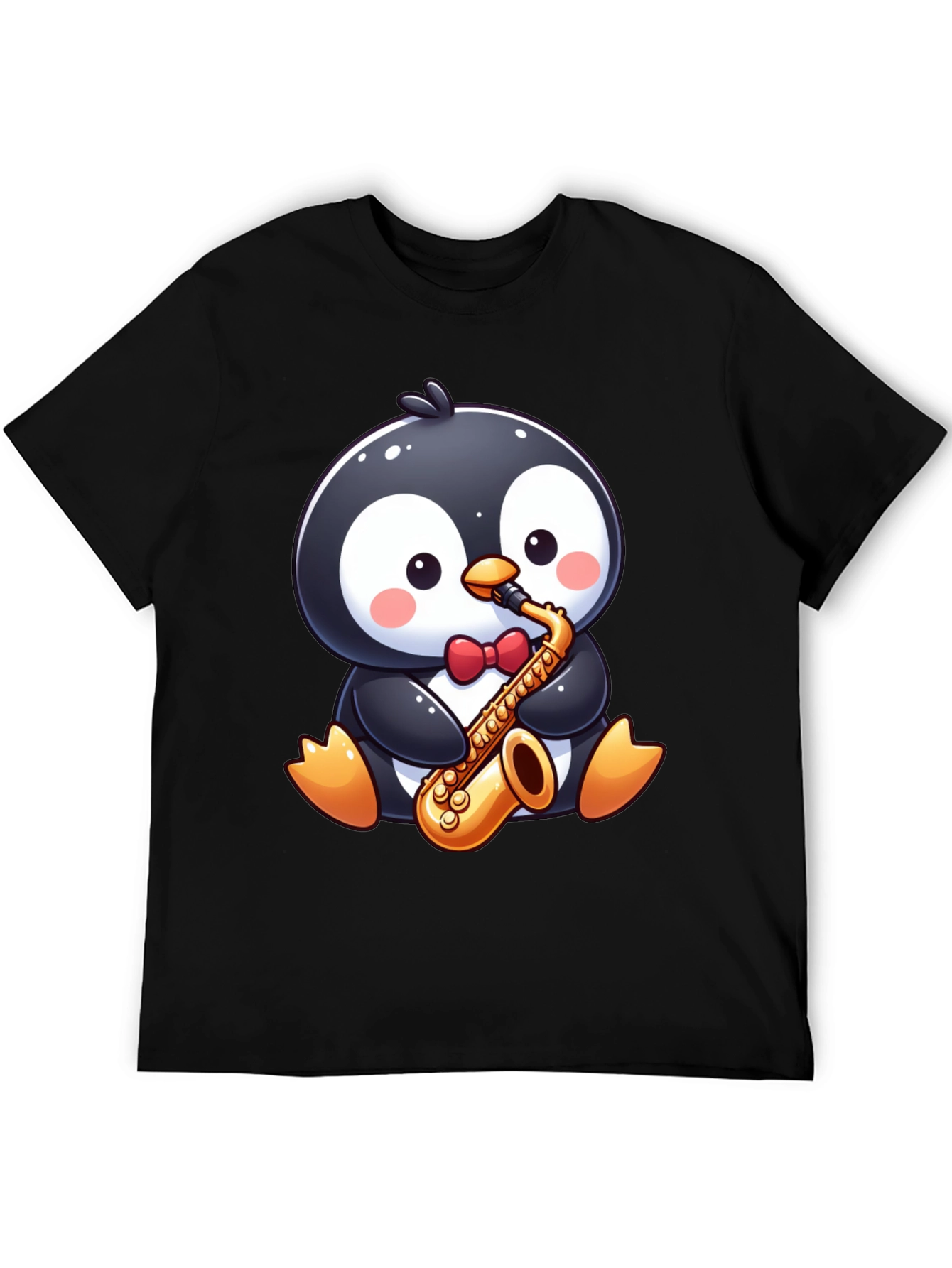 Penguin Sax Player T-Shirt