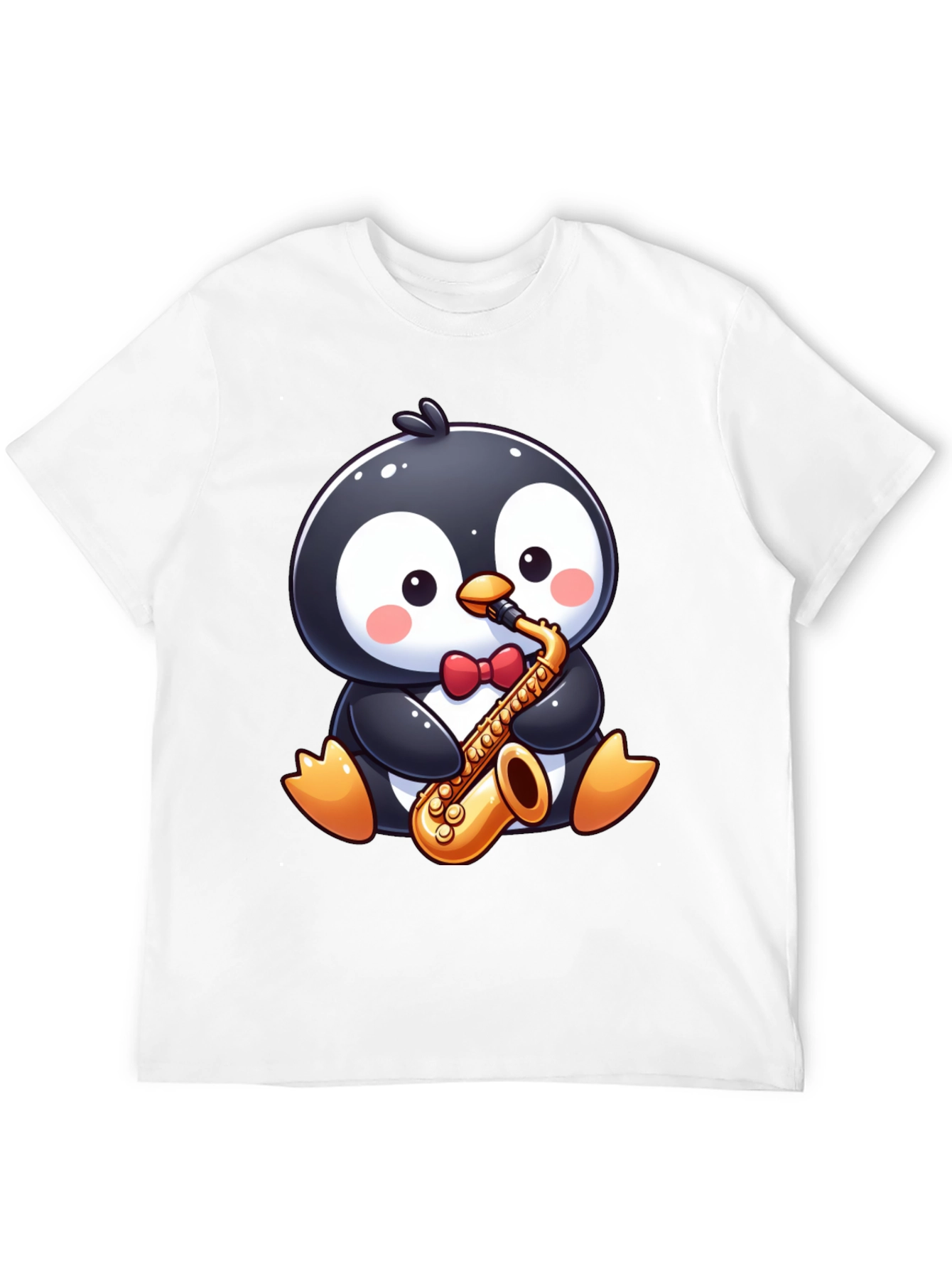 Penguin Sax Player T-Shirt