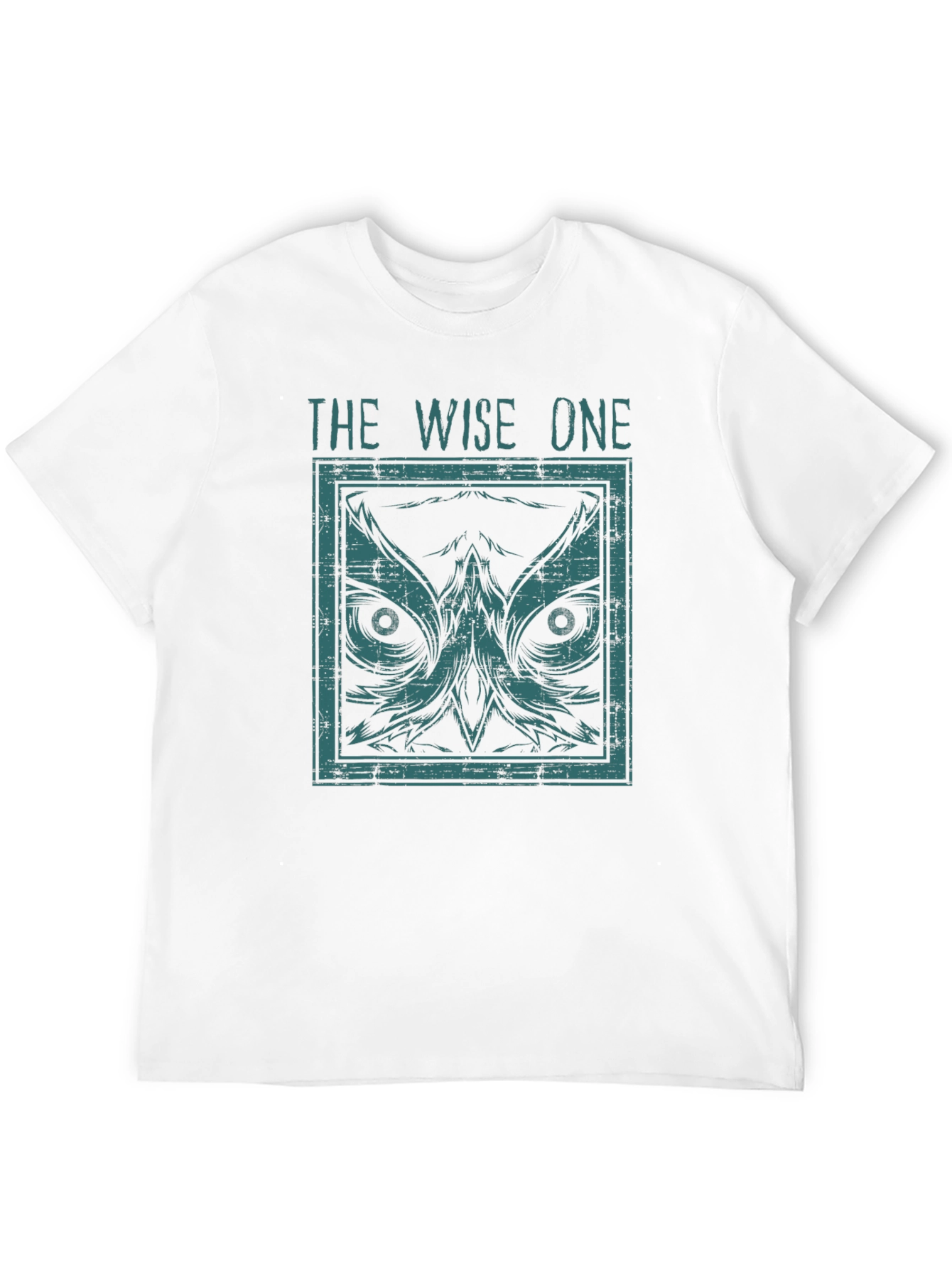 The Wise One Owl Graphic Print T-Shirt