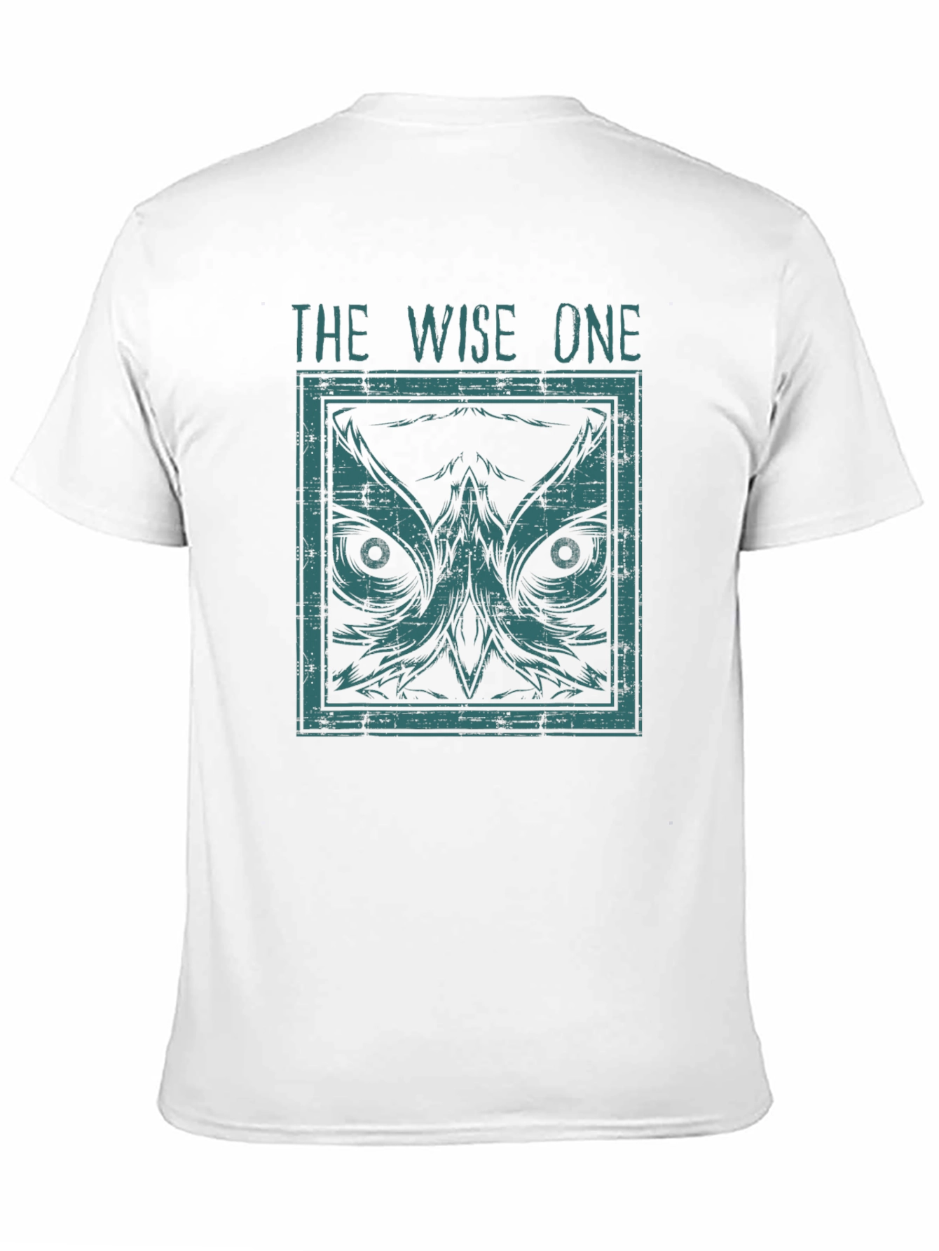 The Wise One Owl Graphic Print T-Shirt