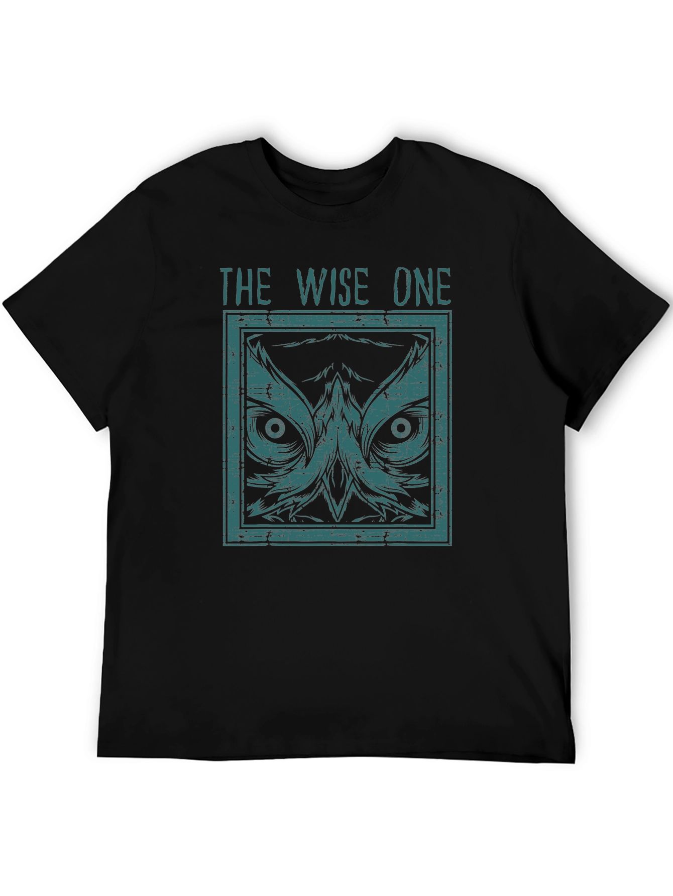 The Wise One Owl Graphic Print T-Shirt
