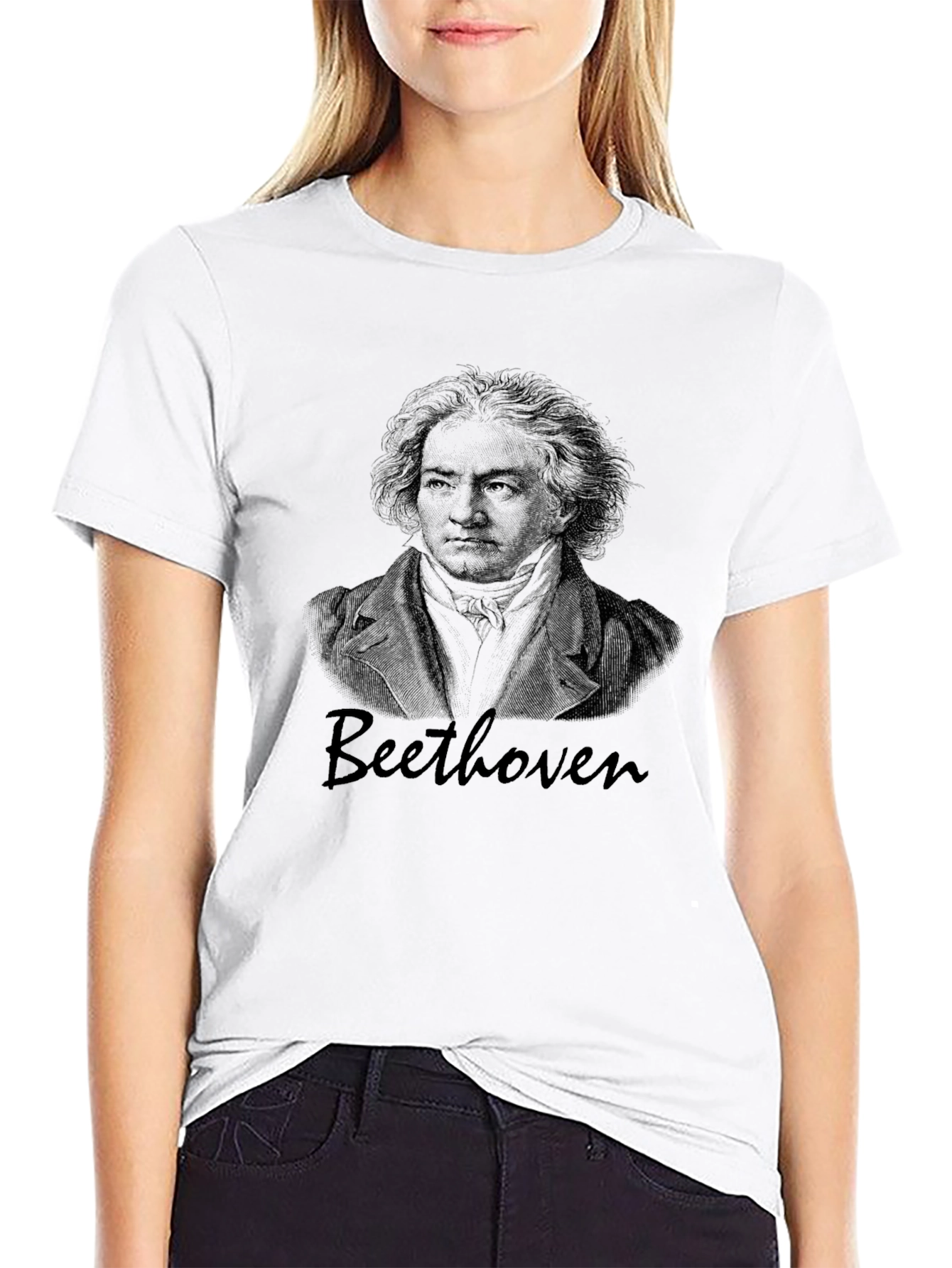 Beethoven Graphic Tee - Music Lover Shirt