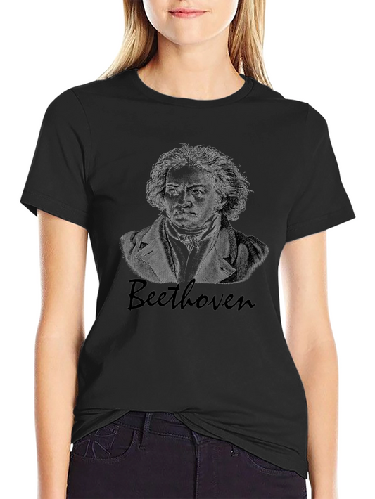 Beethoven Graphic Tee - Music Lover Shirt