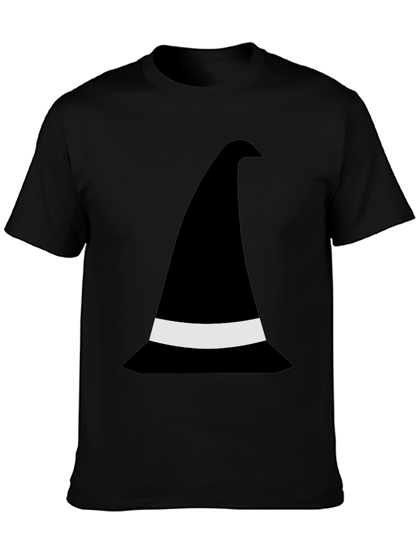 Whimsical Witch Hat Graphic Tee - Halloween Ready!