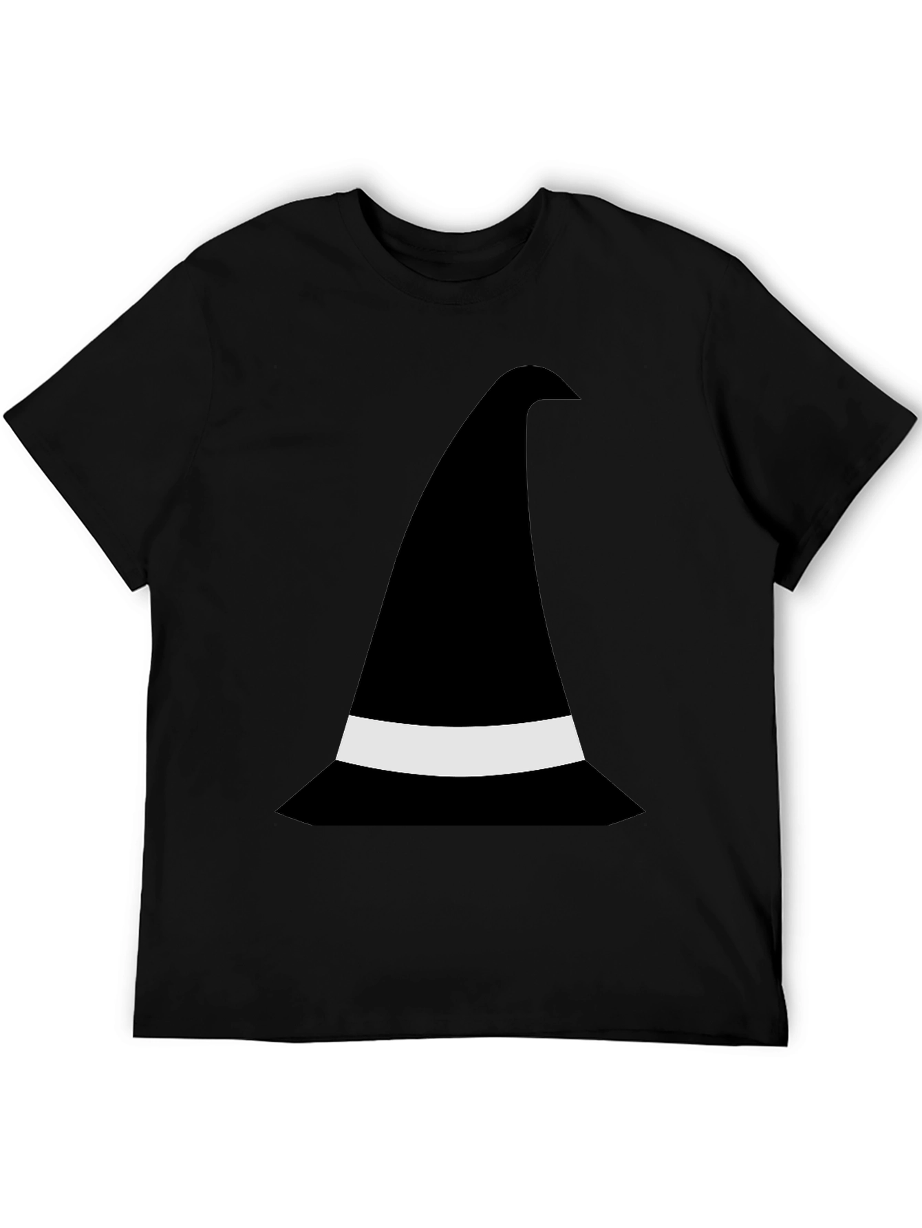 Whimsical Witch Hat Graphic Tee - Halloween Ready!
