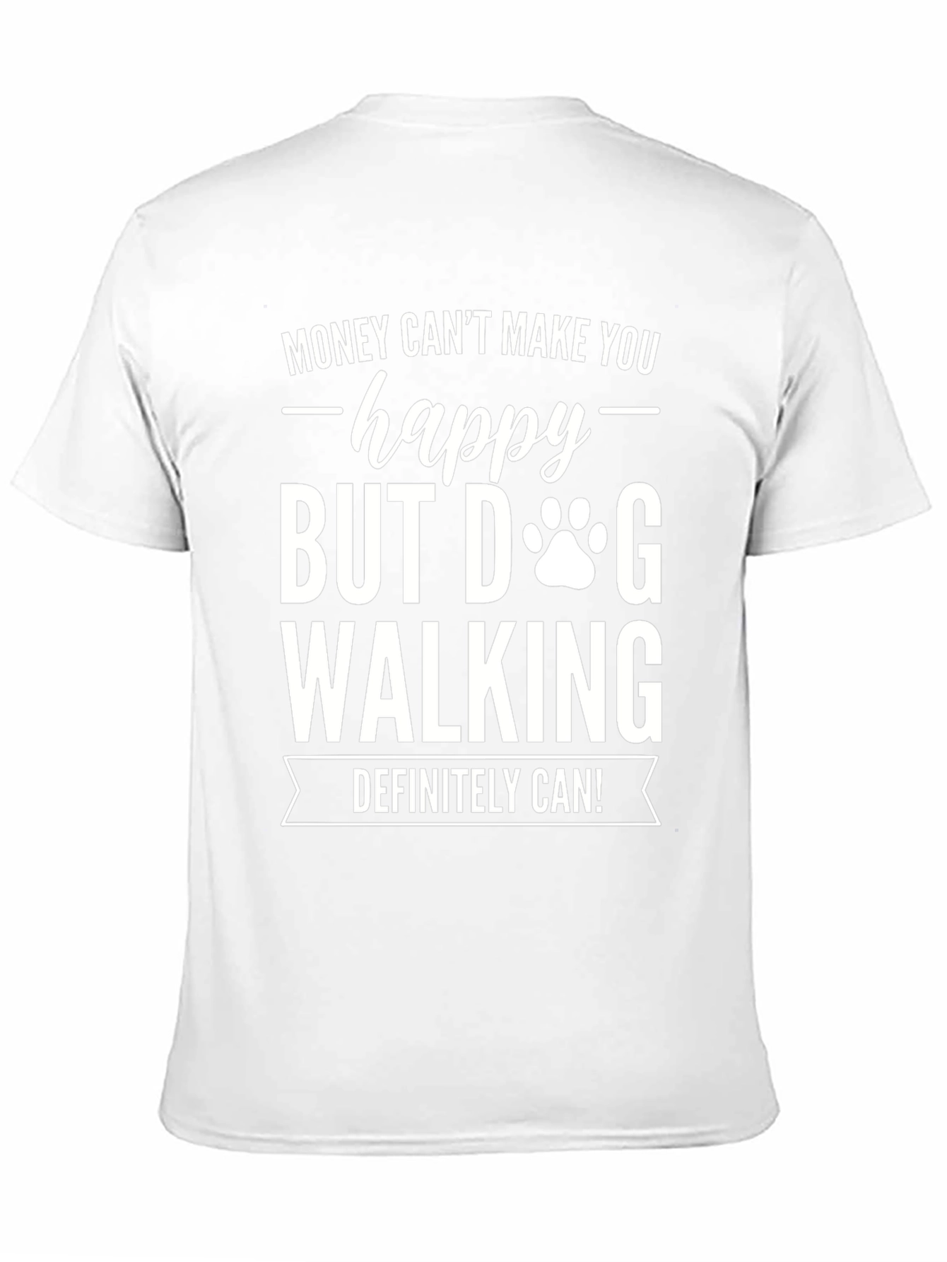 Dog Walking Happy T-Shirt