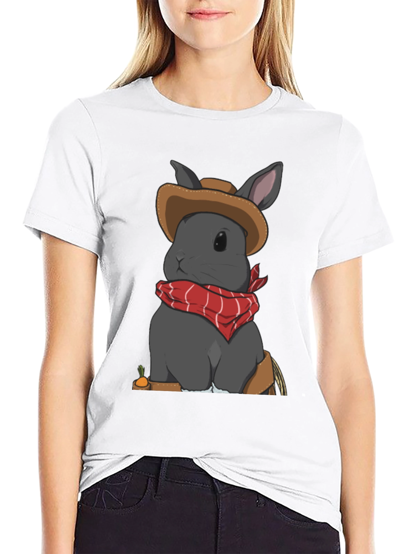 Cowboy Bunny Graphic Tee