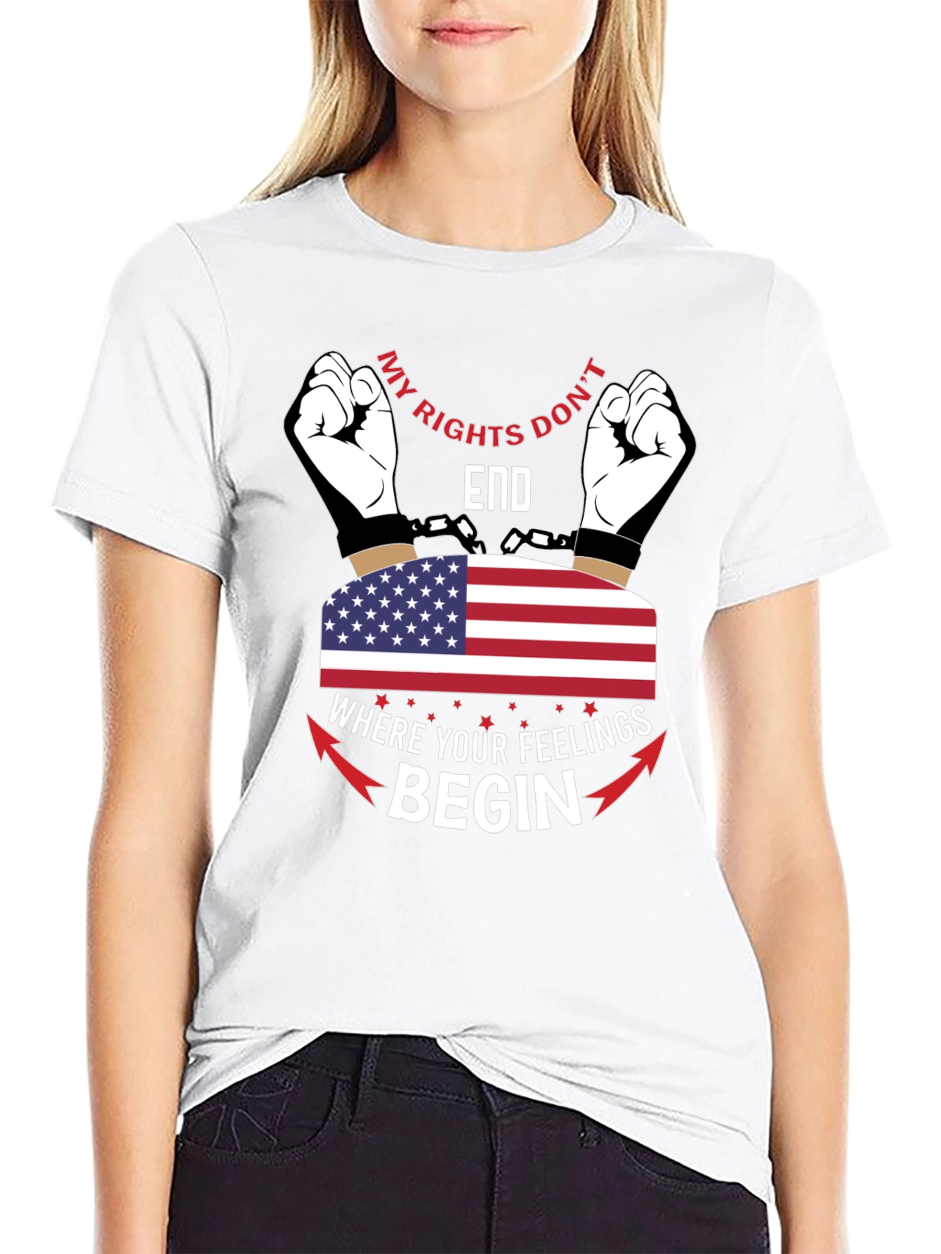 My Rights Dont End T-Shirt